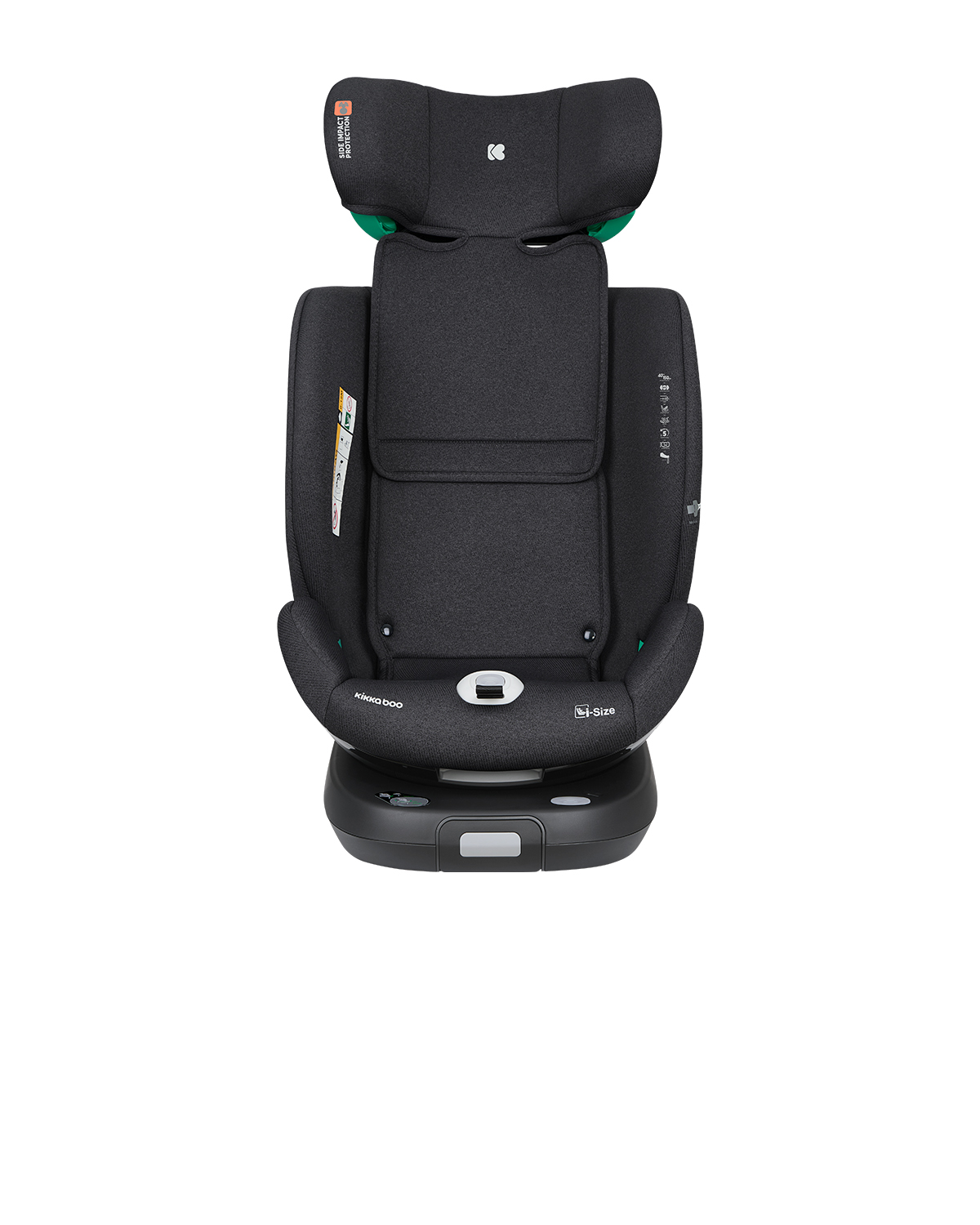 Silla de coche 40-150 cm i-Twist i-SIZE Negro