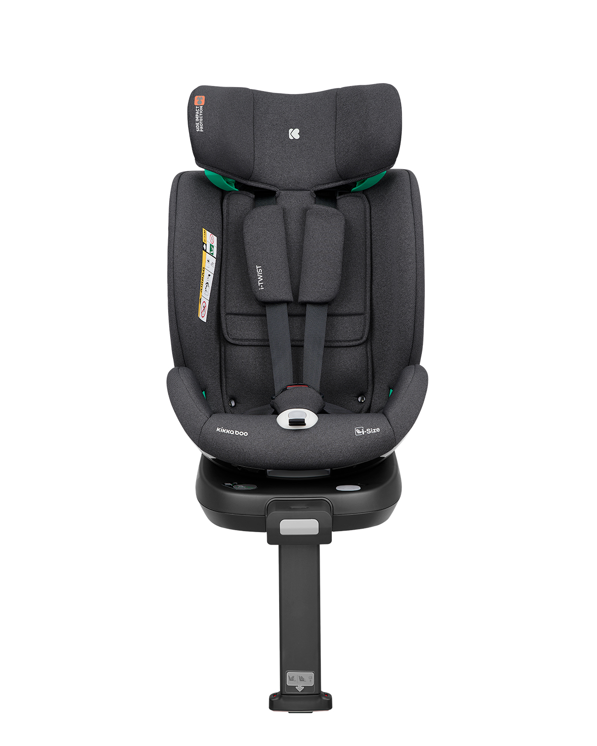 Silla de coche 40-150 cm i-Twist i-SIZE Gris Oscuro