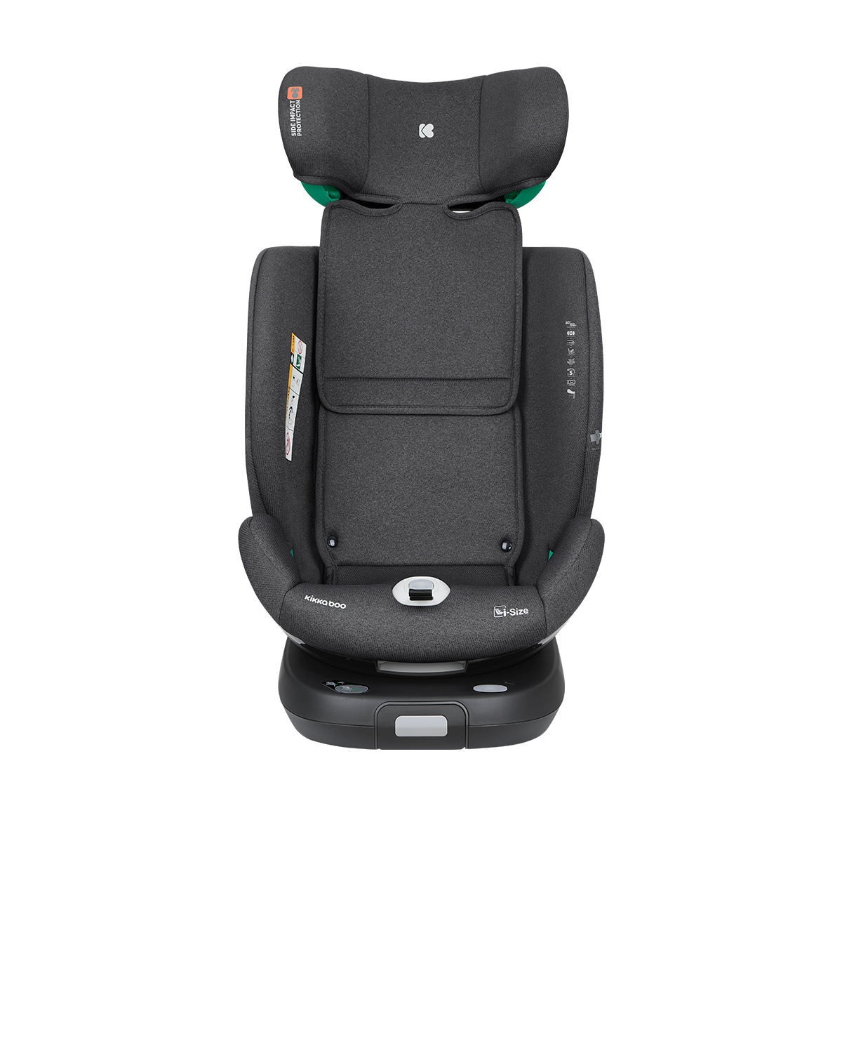 Silla de coche 40-150 cm i-Twist i-SIZE Gris Oscuro