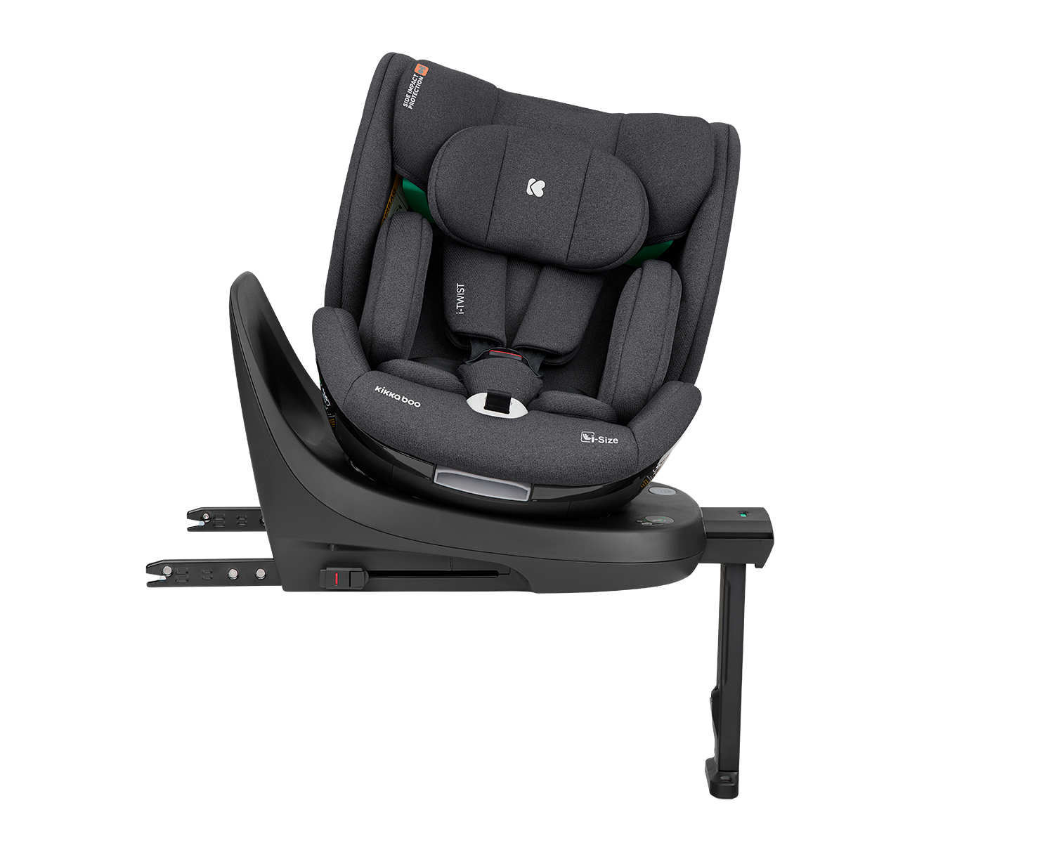 Silla de coche 40-150 cm i-Twist i-SIZE Gris Oscuro