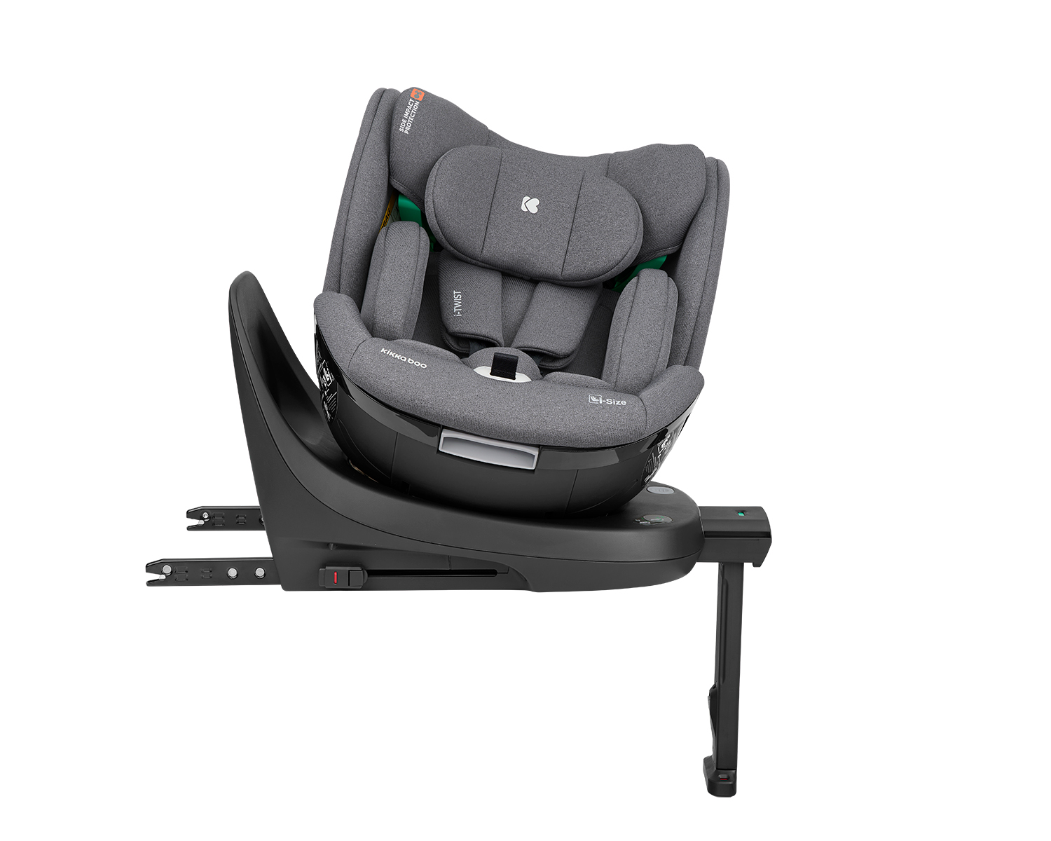 Silla de coche 40-150 cm i-Twist i-SIZE Gris Claro