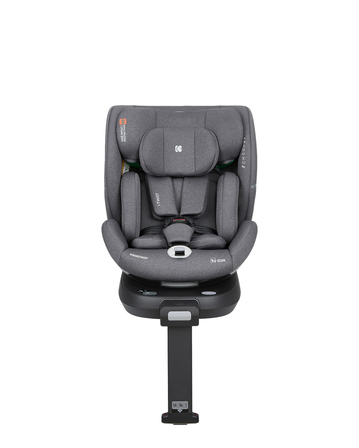 Silla de coche 40-150 cm i-Twist i-SIZE Gris Claro