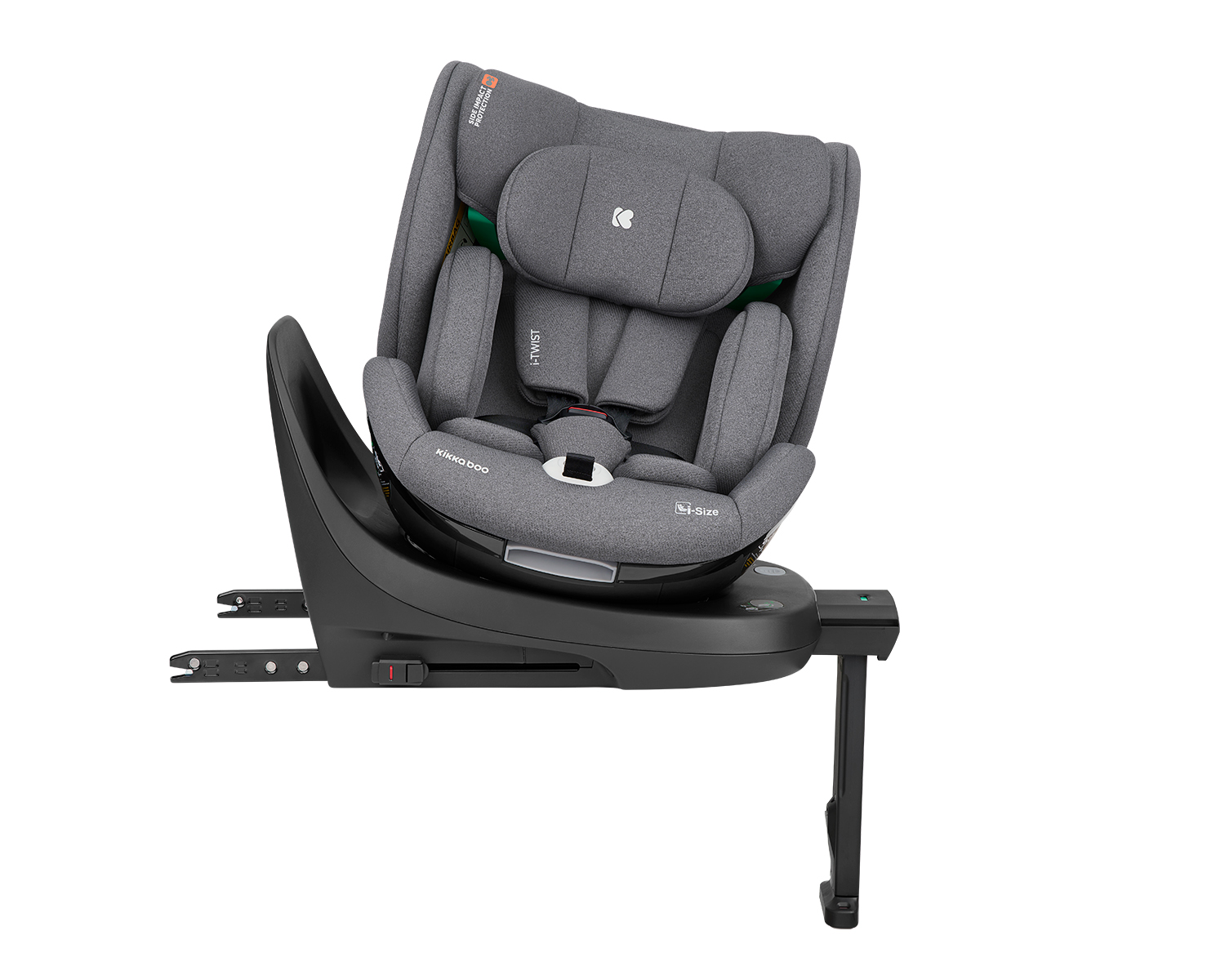 Silla de coche 40-150 cm i-Twist i-SIZE Gris Claro