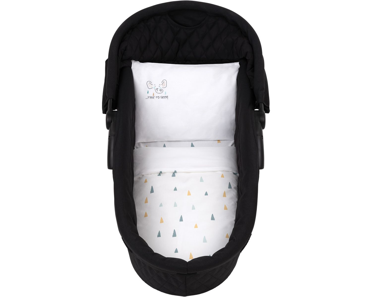 Juego de cama para capazo 6 piezas Elephant Time