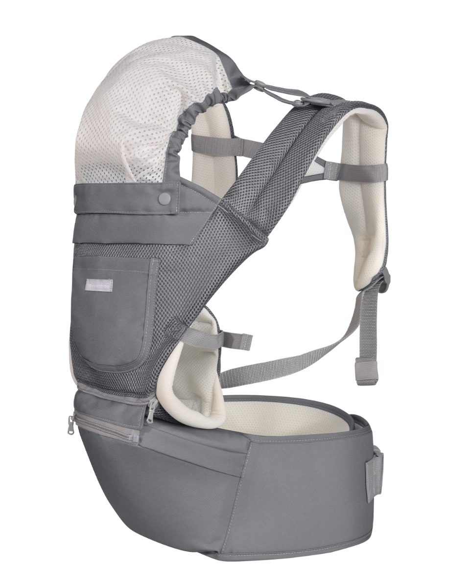 Portabebés 3en1 Chloe Mesh Gris 2024