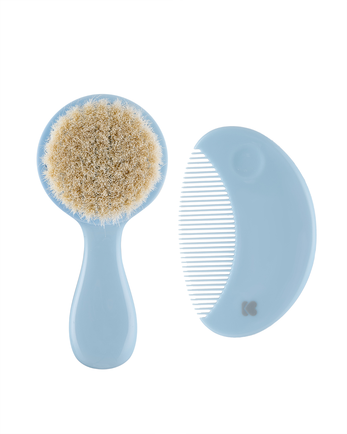 Peine y cepillo con cerdas naturales Stripy Friends