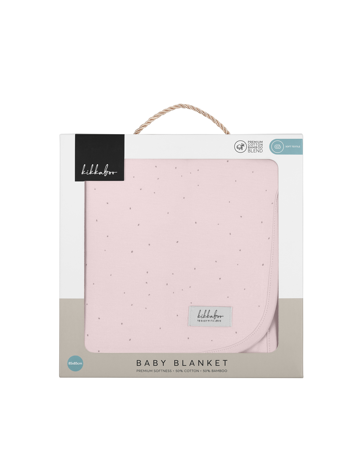 Manta de algodón 85×85 cm Hedge-hugs