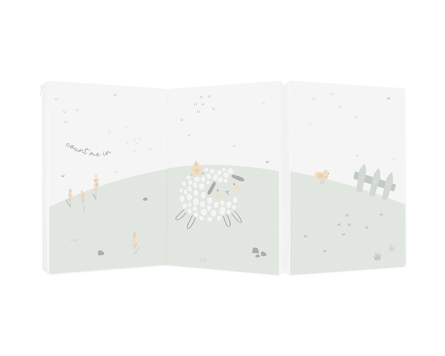 Foldable mattress 60/120/5 cm Sleepy Sheep