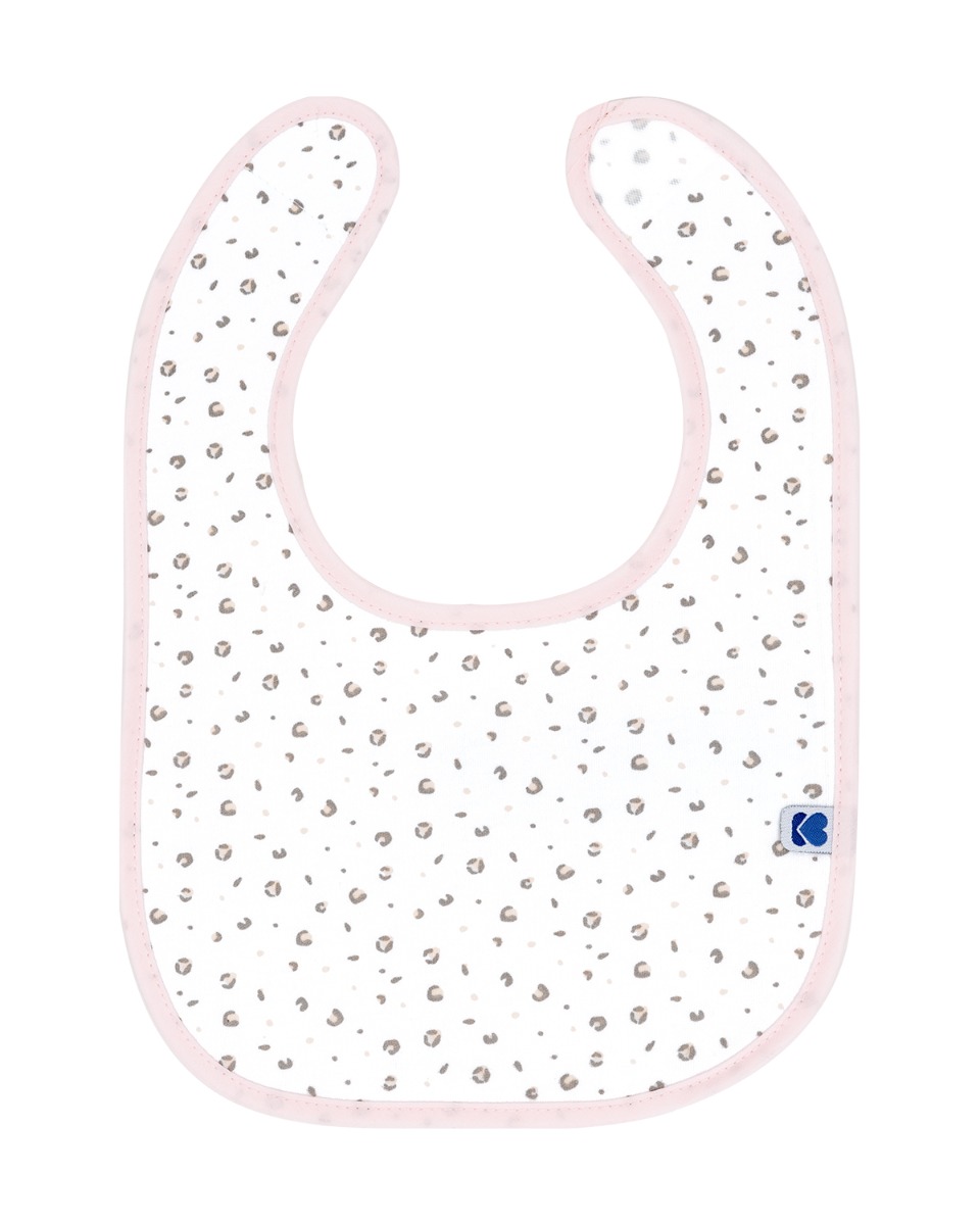 Set de 3 baberos de algodón Savanna Rosa