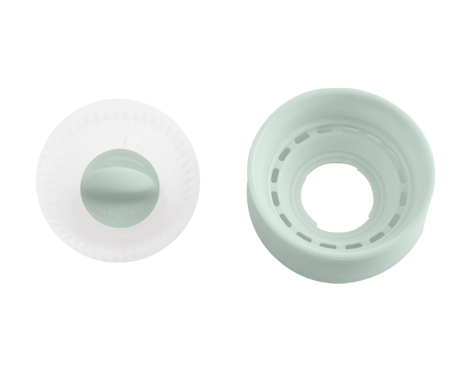 Taza 360º con asas 300ml Deep Sea Menta