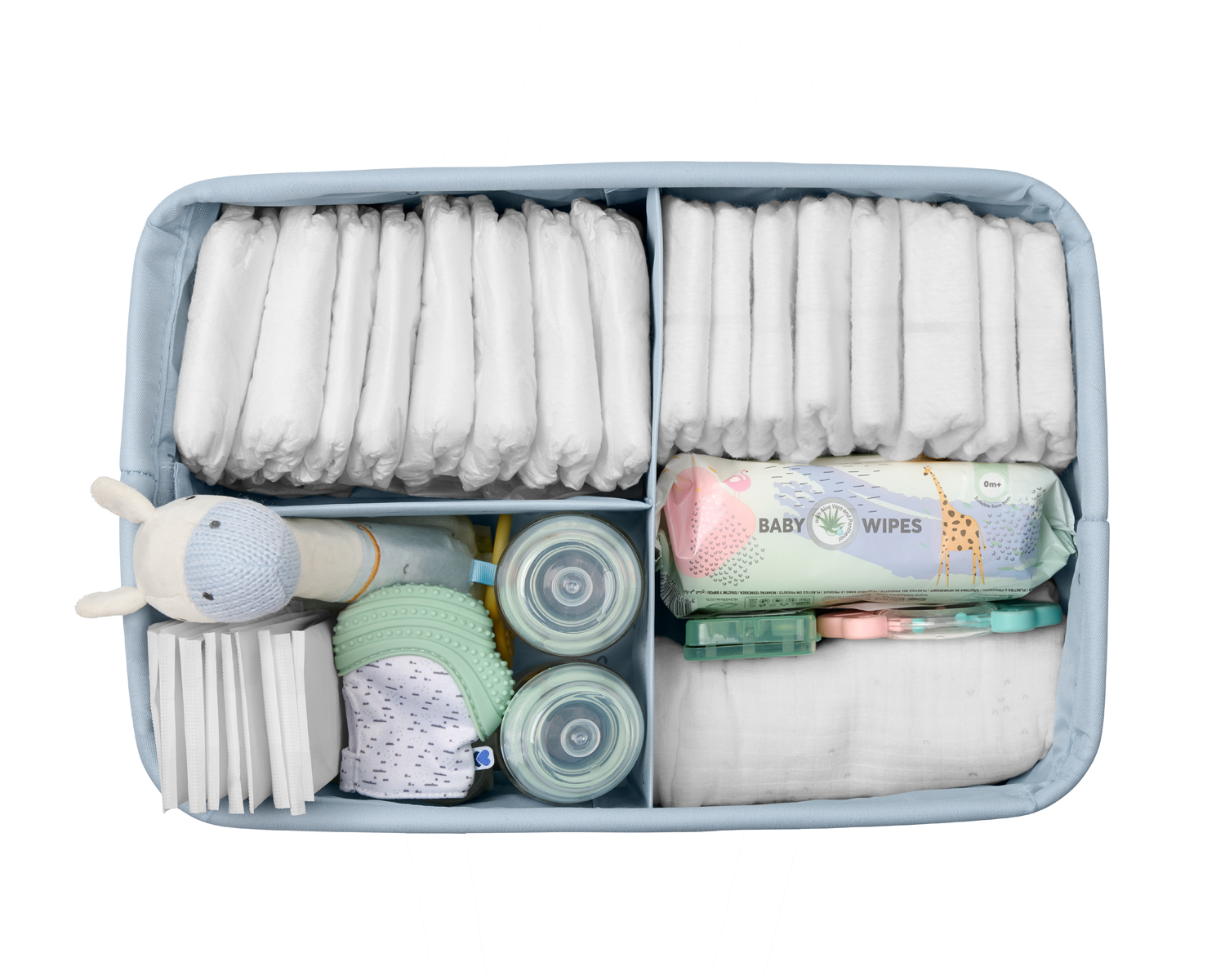 Diaper organizer Stripy Friends