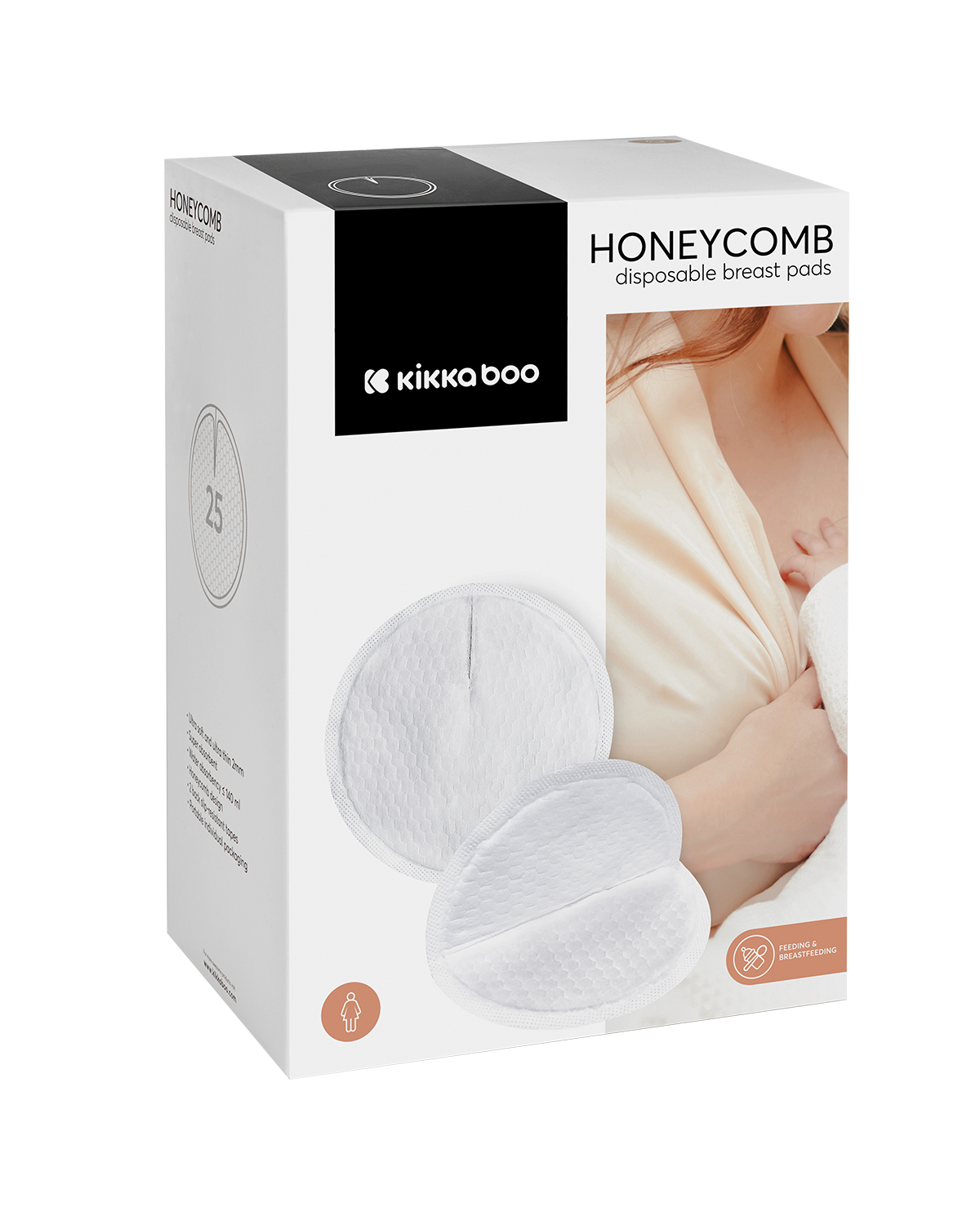 Discos de lactancia Honeycomb 25 uds