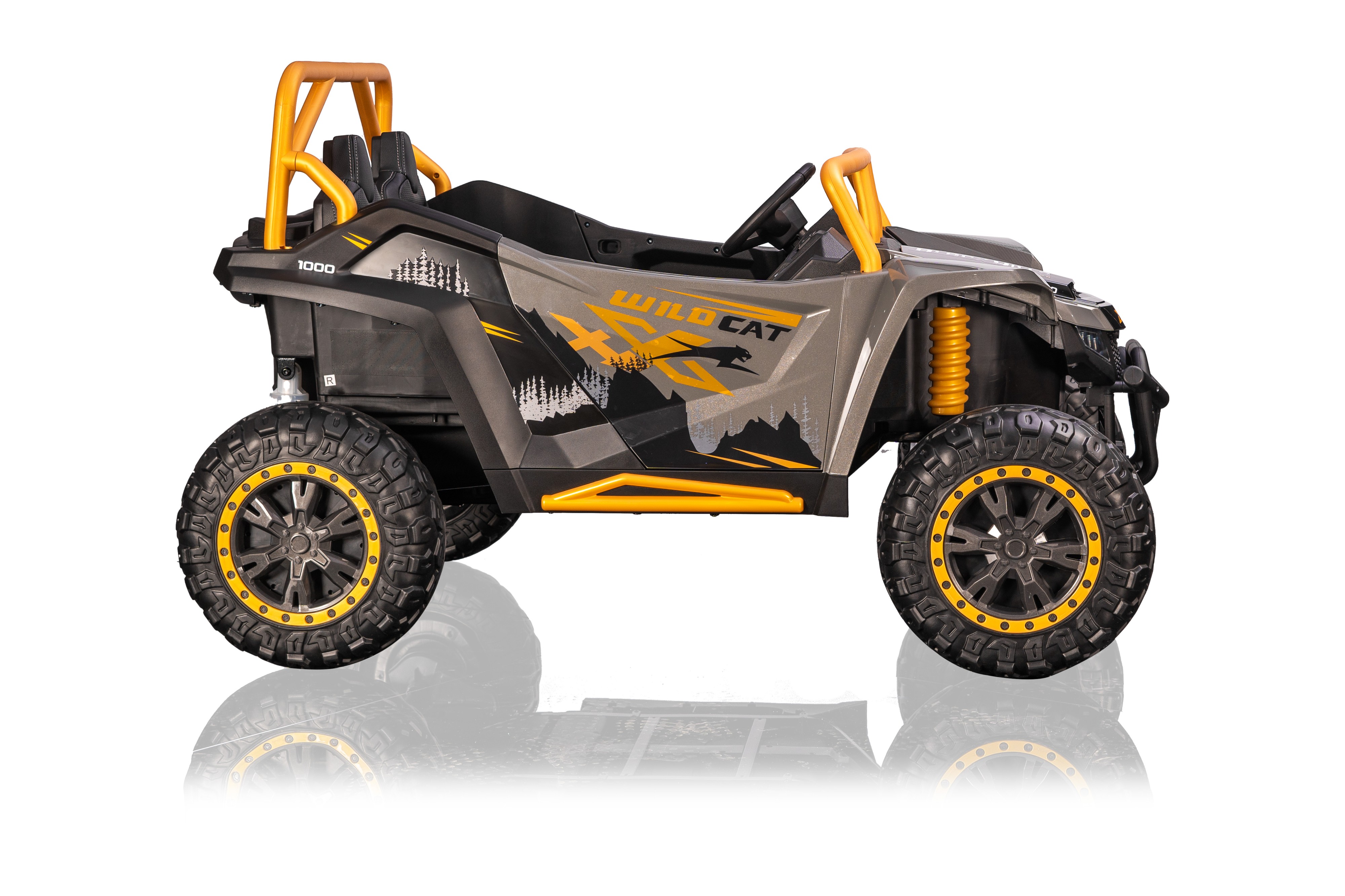 Акумулаторна кола Licensed Arctic Cat Grey — снимка 2