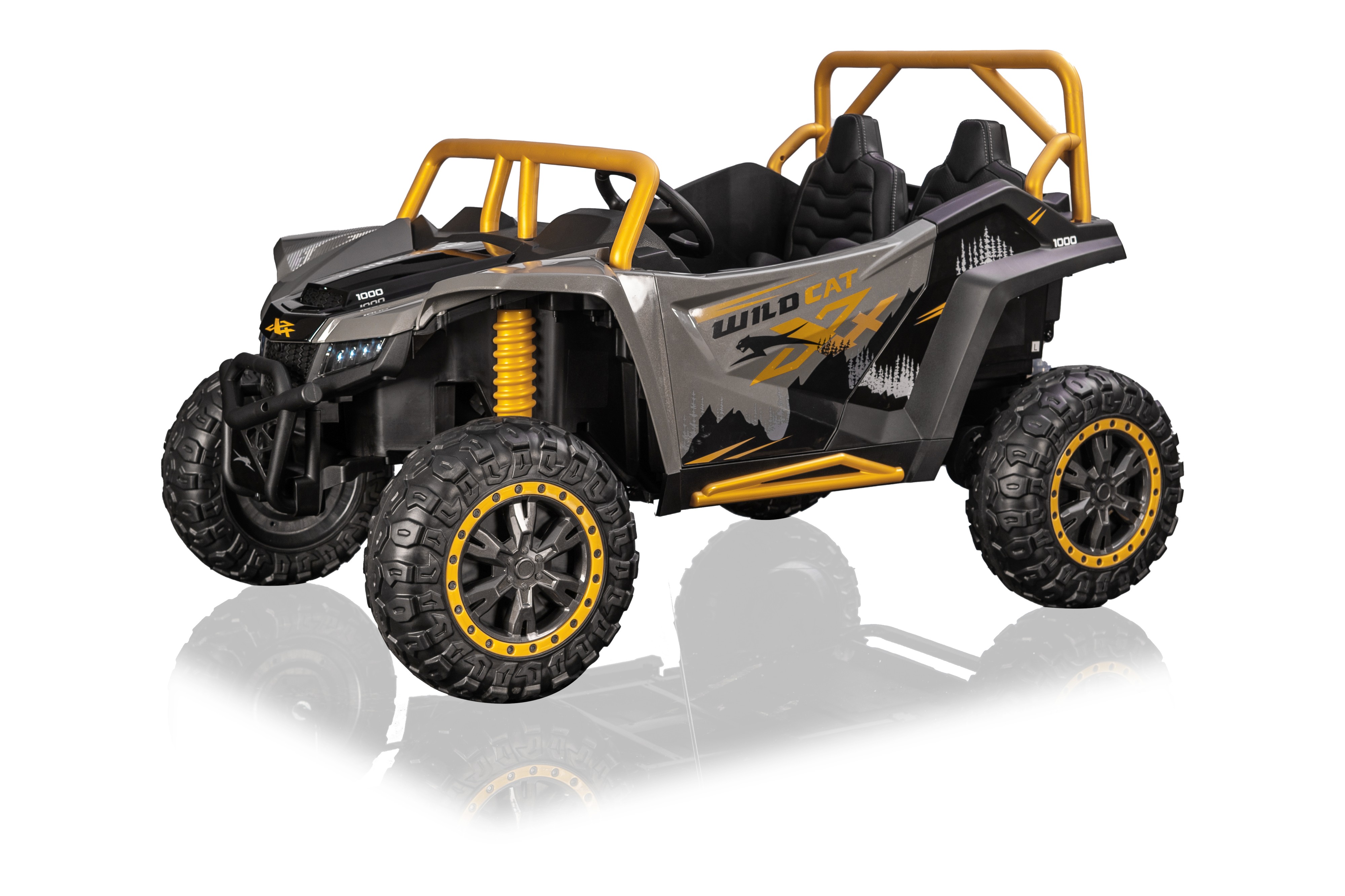 Акумулаторна кола Licensed Arctic Cat Grey — снимка 3