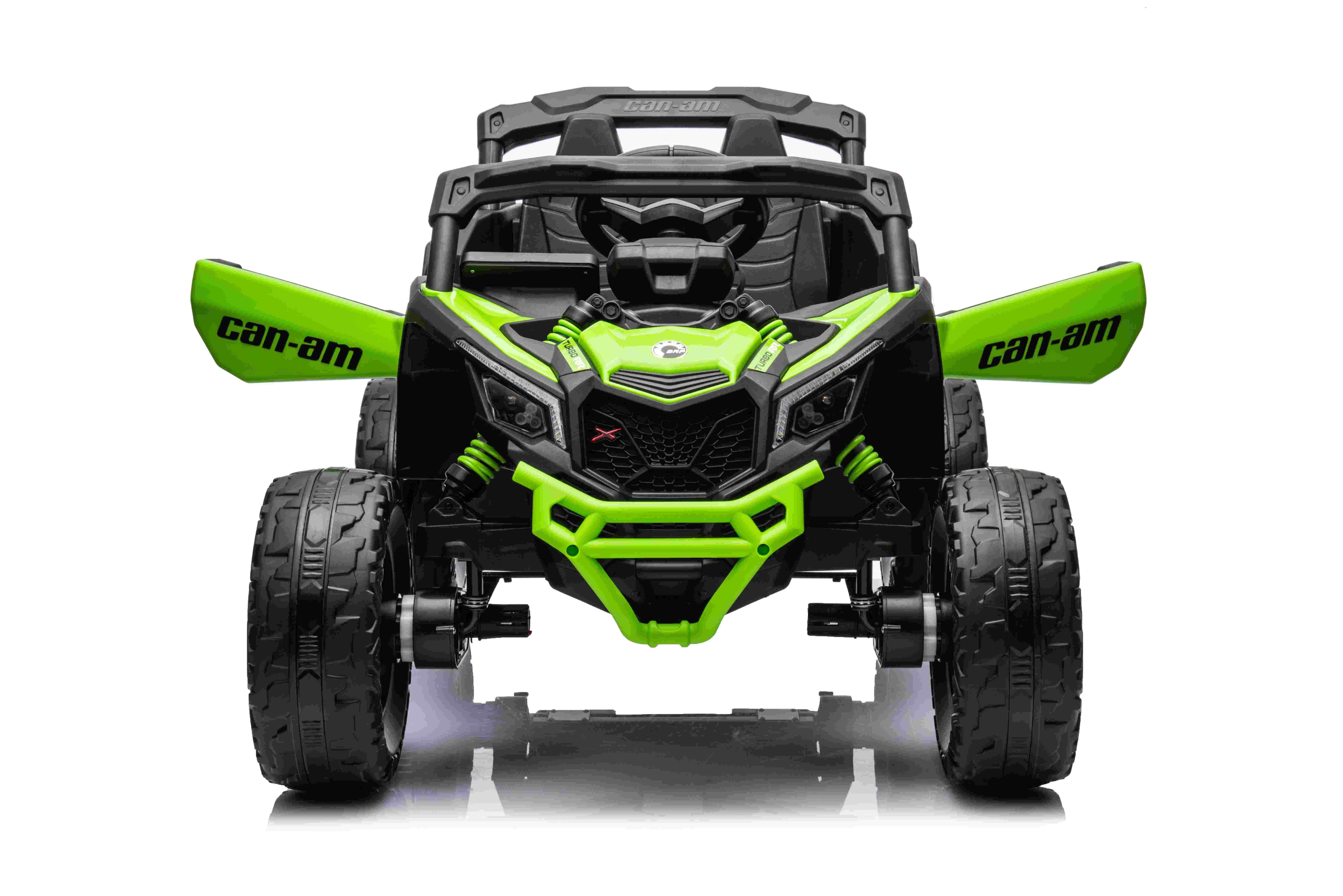 Акумулаторна кола Licensed Can Am Maverick UTV Green — снимка 6