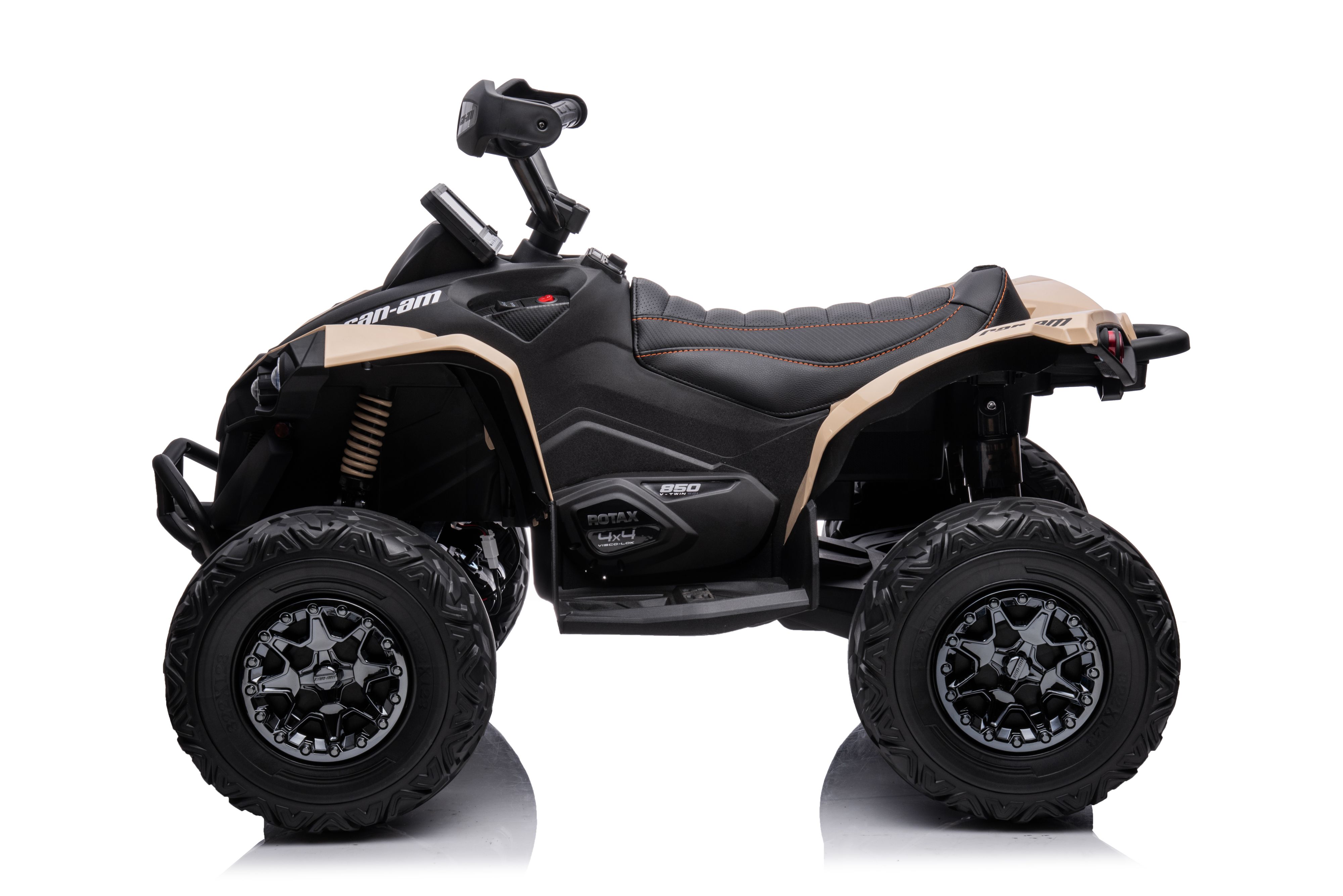 Акумулаторна кола Licensed Can AM Renegade ATV Khaki — снимка 3