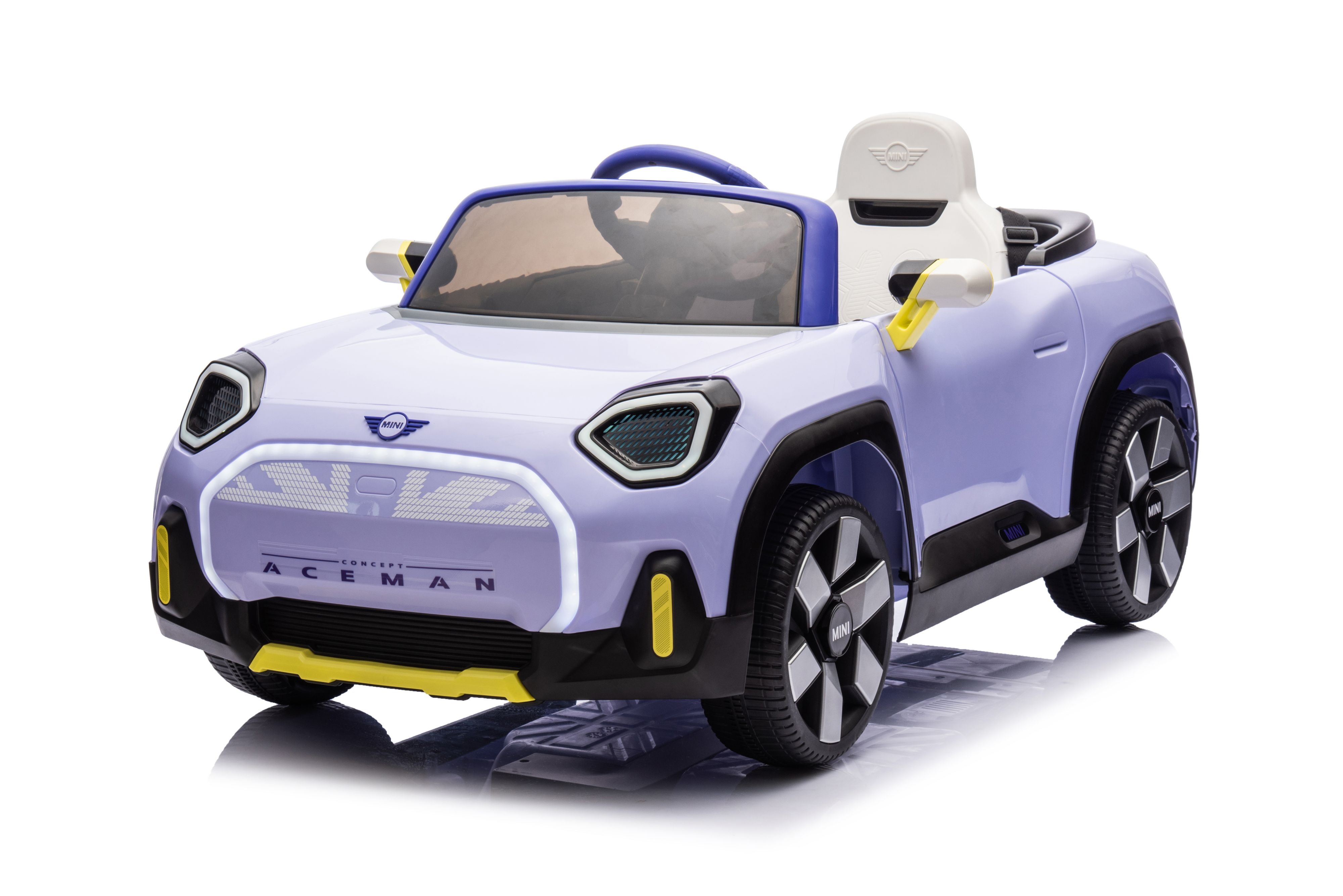 Акумулаторна кола Licensed Mini Cconcept Aceman Purple — снимка 7
