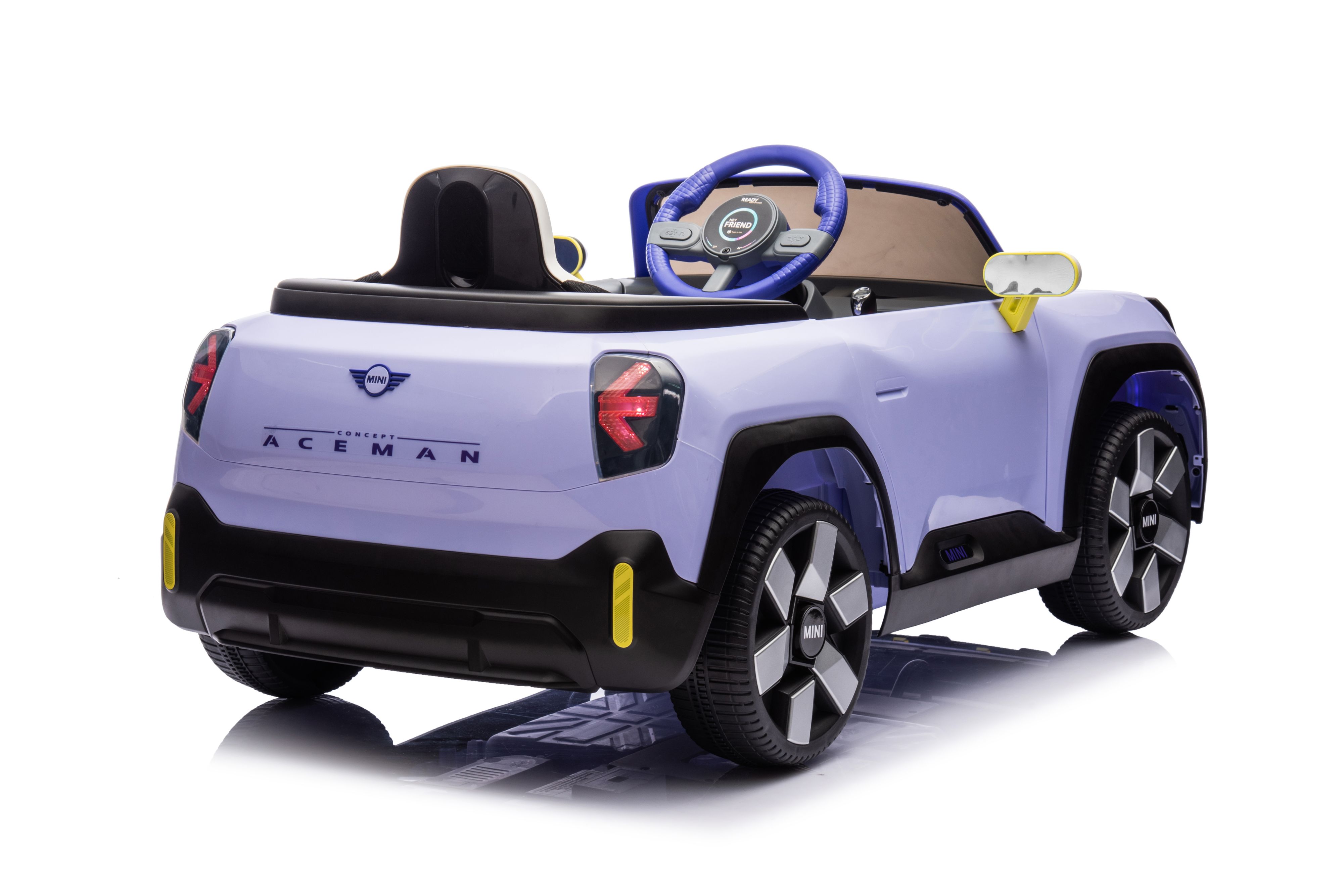 Акумулаторна кола Licensed Mini Cconcept Aceman Purple — снимка 8