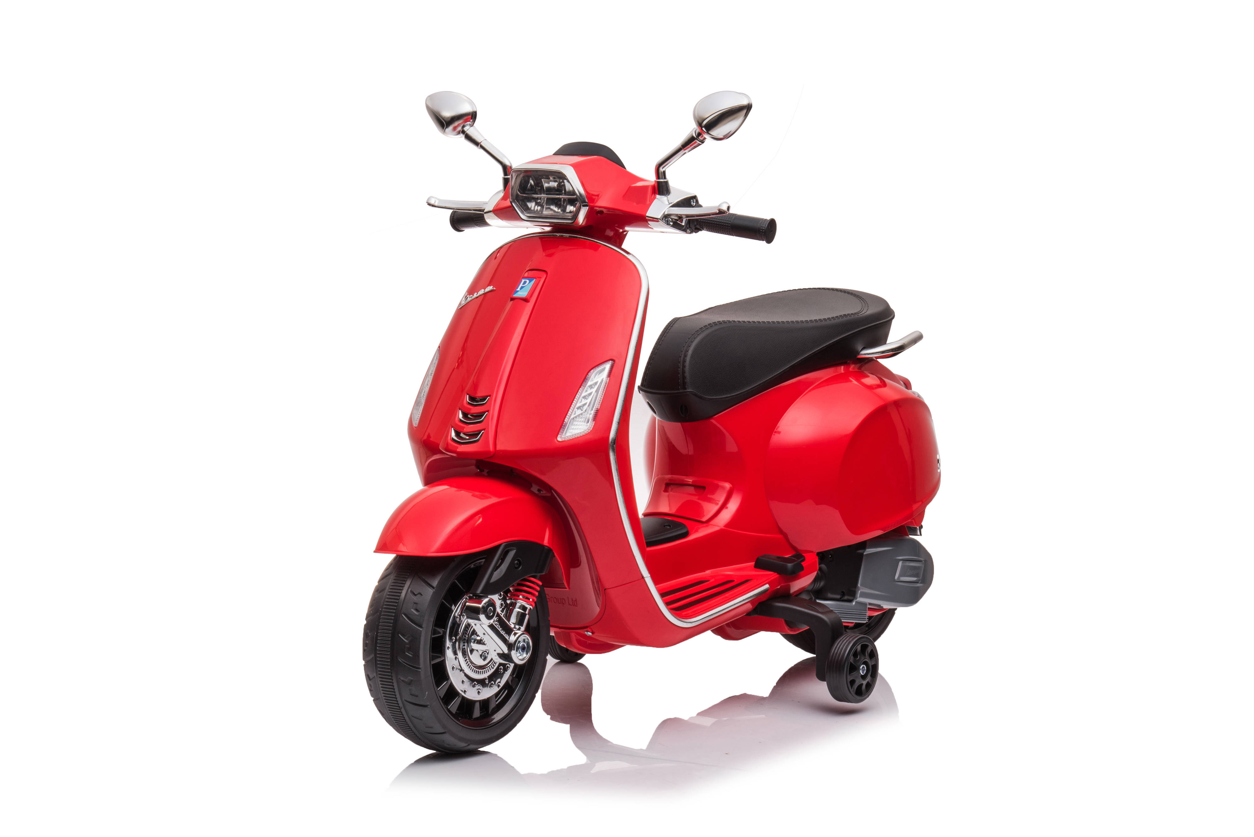 Акумулаторен мотор Licensed Vespa Sprint Racing Sixties Red