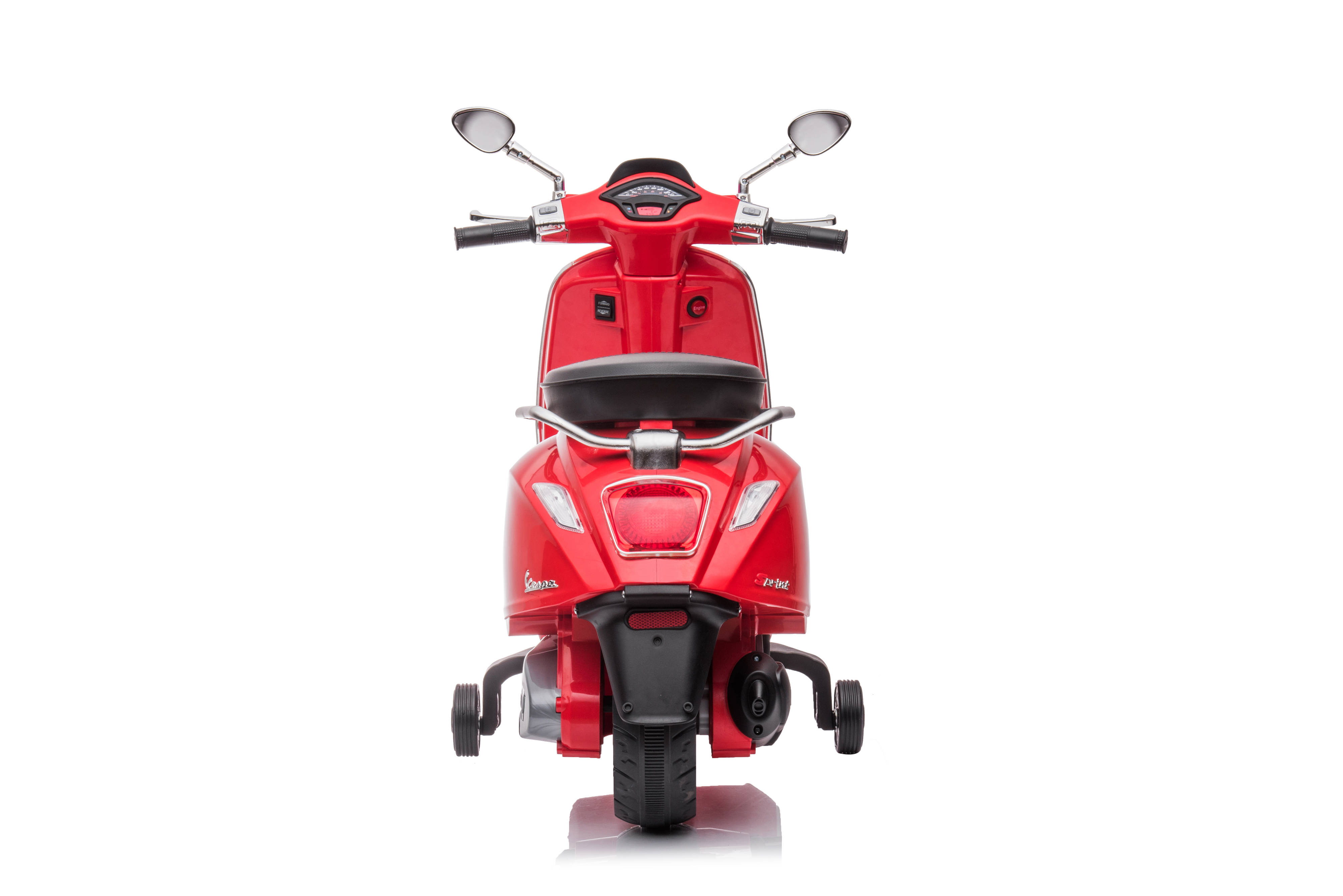 Акумулаторен мотор Licensed Vespa Sprint Racing Sixties Red — снимка 5