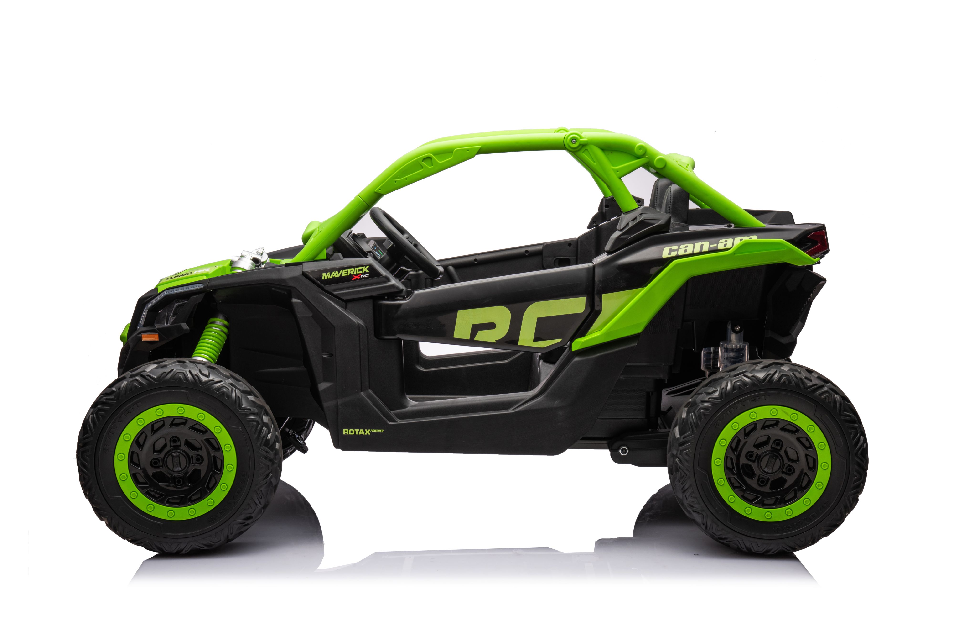 Акумулаторна кола Licensed Can Am Maverick Green — снимка 3