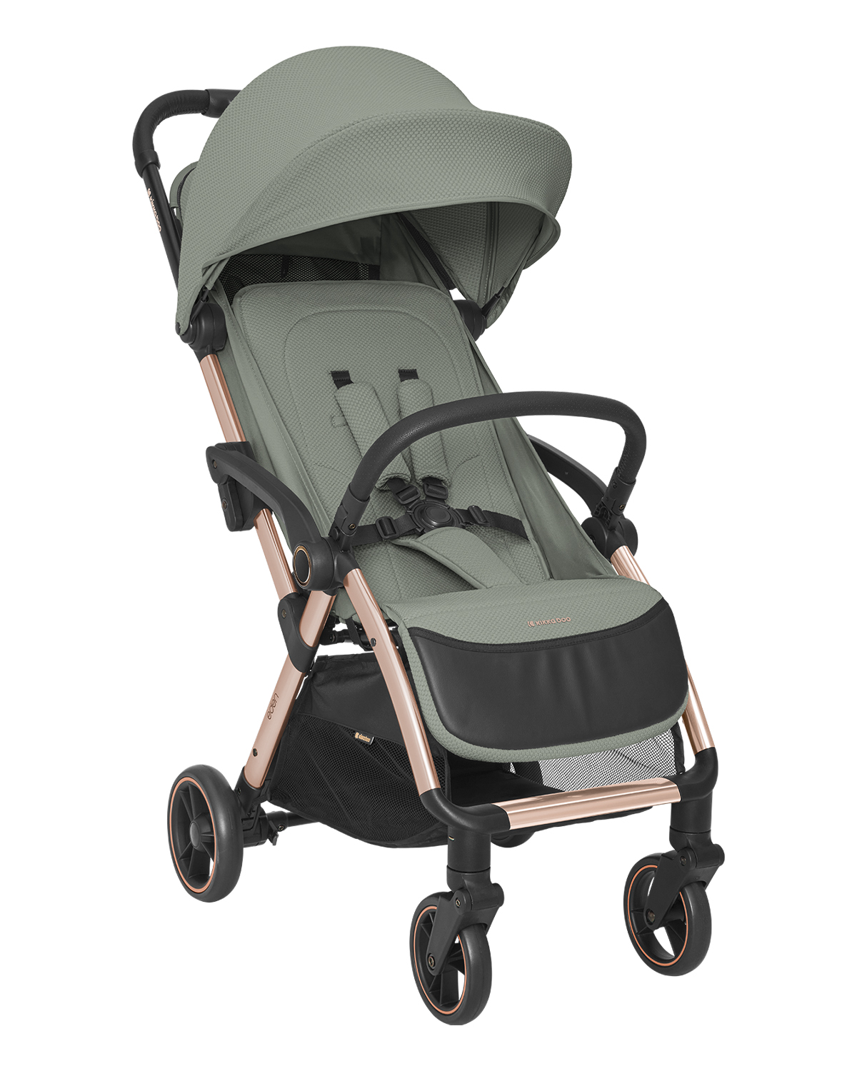 Silla de paseo autoplegable Eden Verde Militar