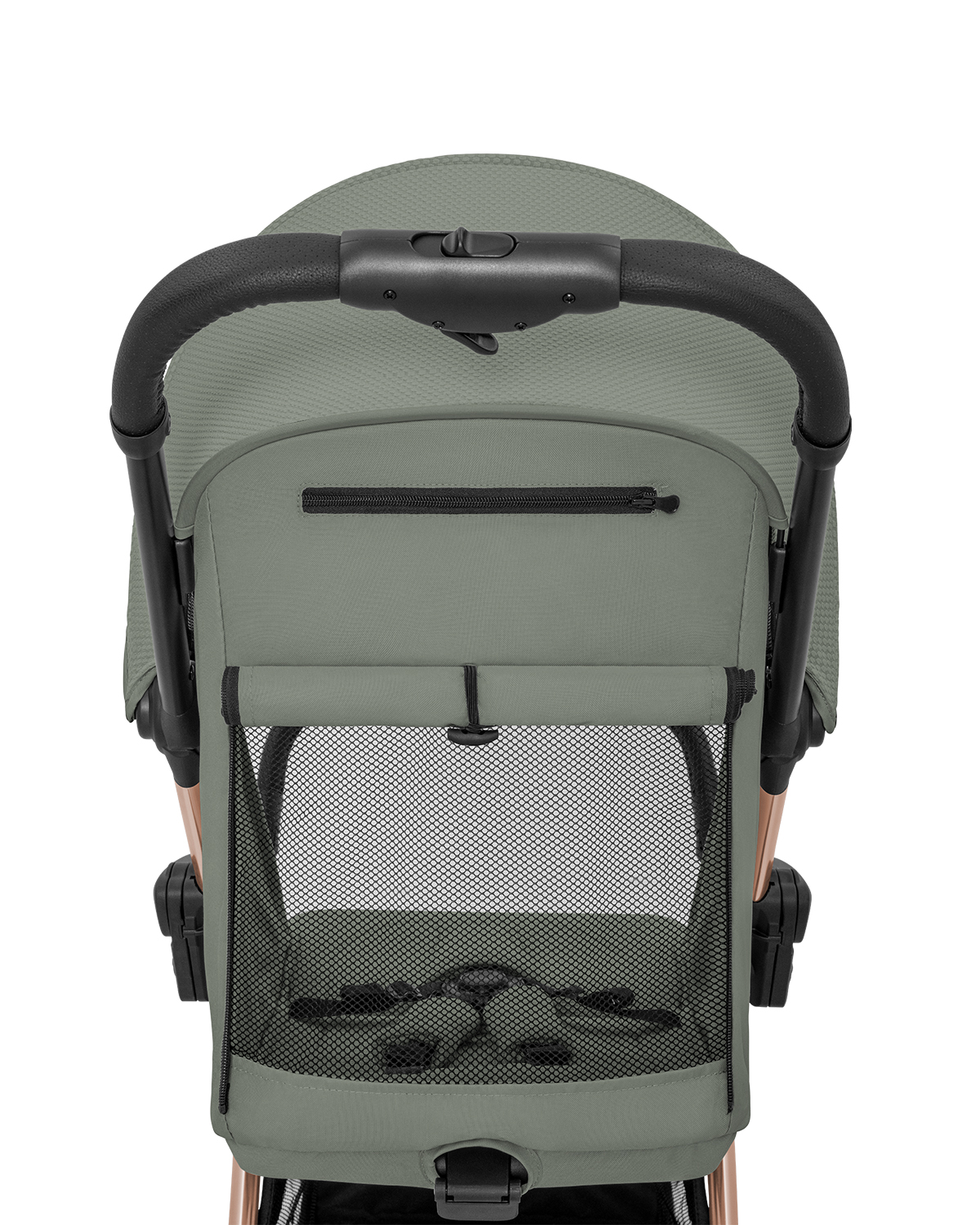 Silla de paseo autoplegable Eden Verde Militar