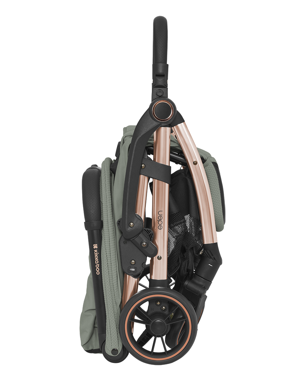 Silla de paseo autoplegable Eden Verde Militar