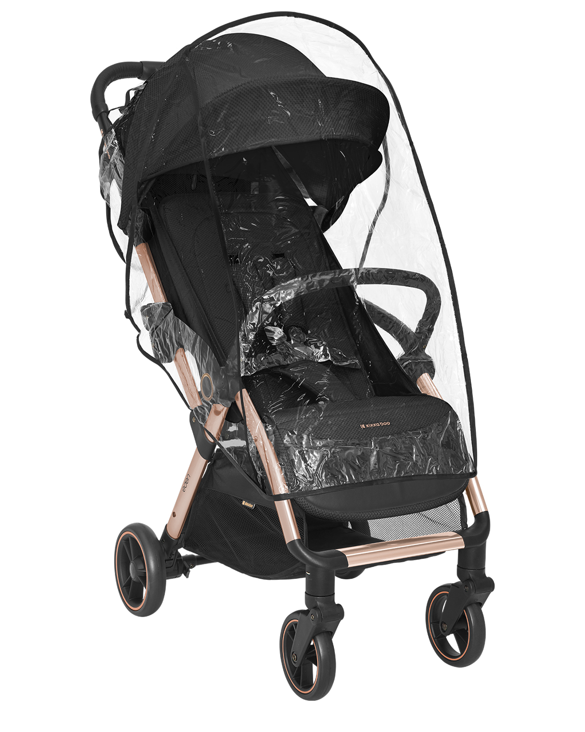 Silla de paseo autoplegable Eden Negro