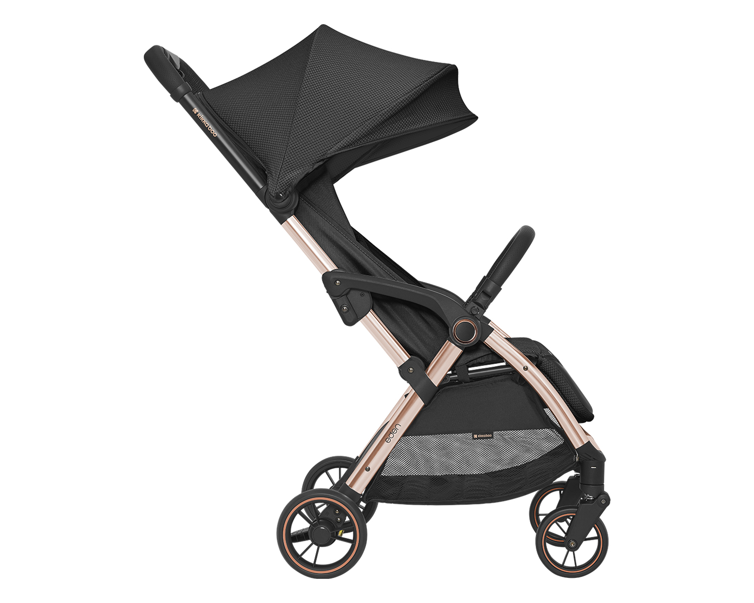 Silla de paseo autoplegable Eden Negro