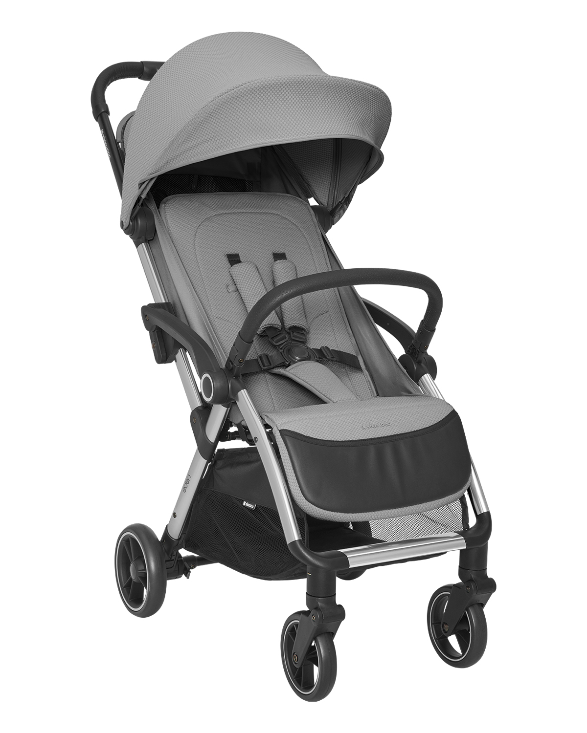 Silla de paseo autoplegable Eden Gris