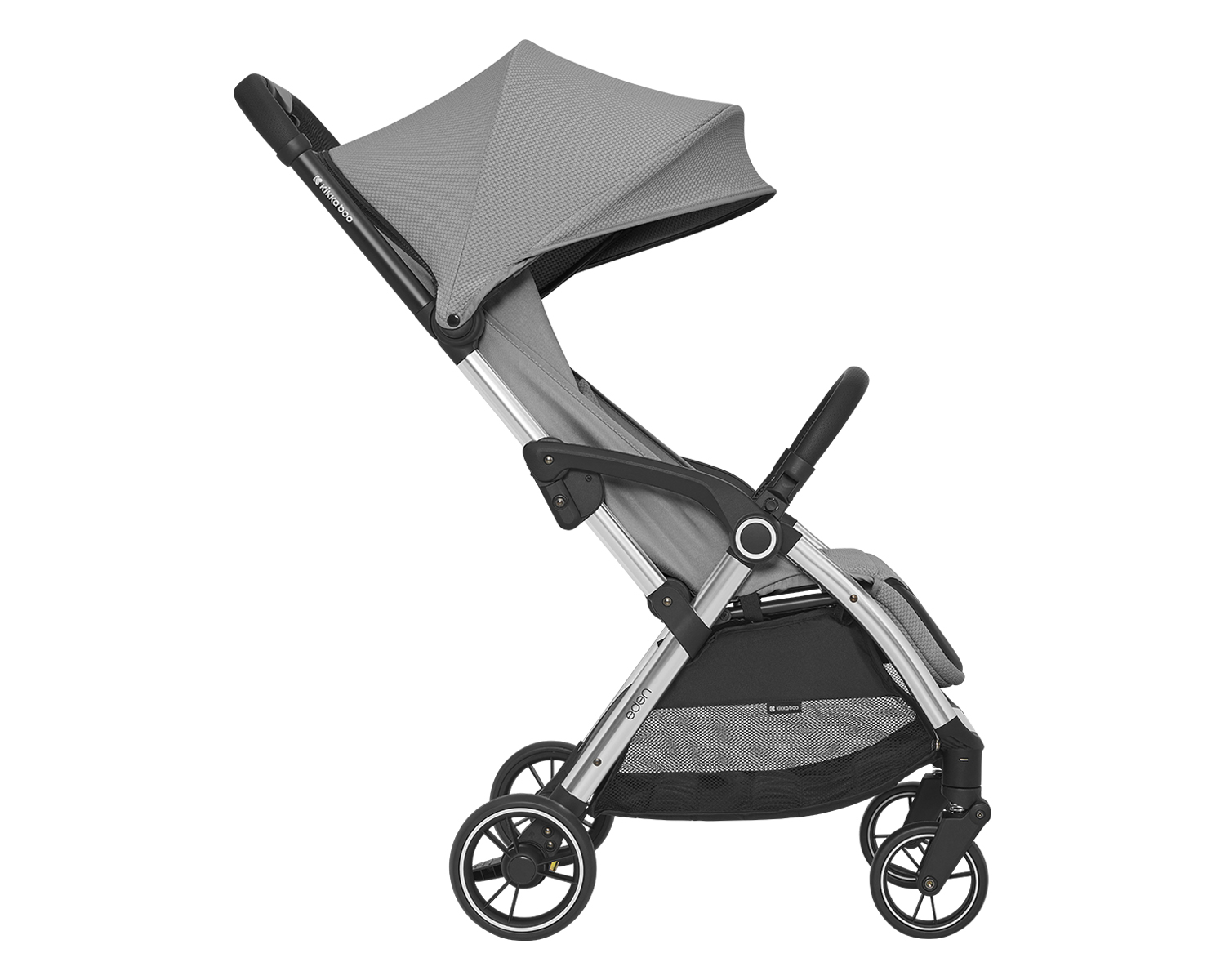 Silla de paseo autoplegable Eden Gris
