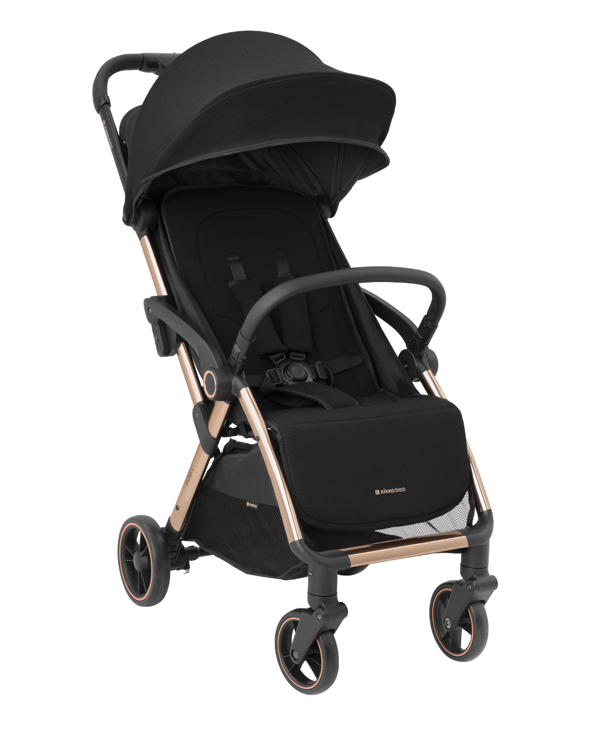 Silla de paseo autoplegable Eden Negro