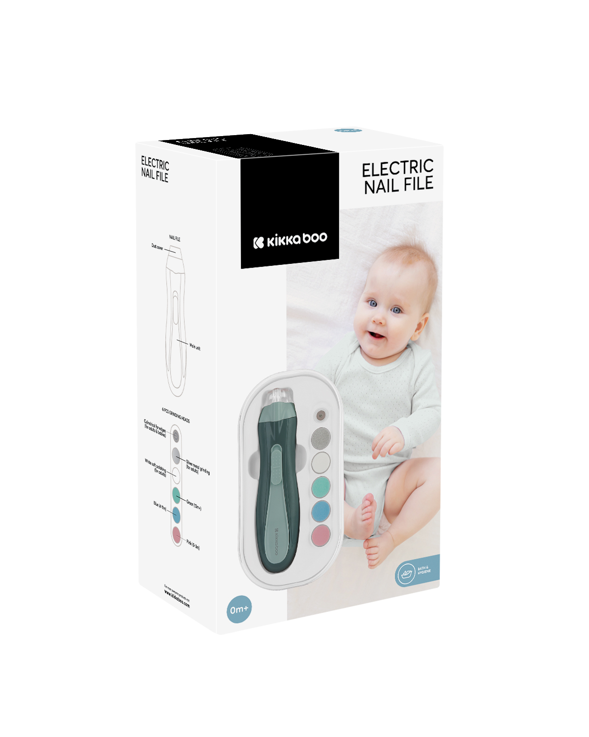 Lima de uñas eléctrica Menta