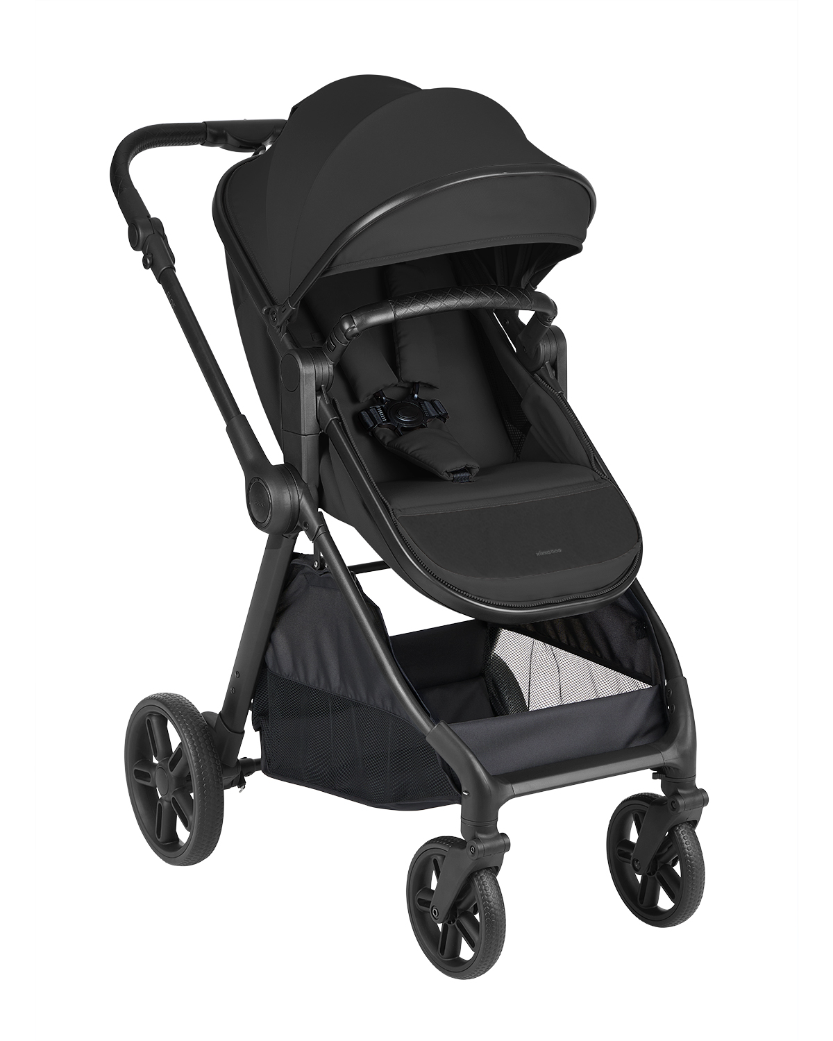 Cochecito 3 en 1 con asiento transformable Eloe Negro