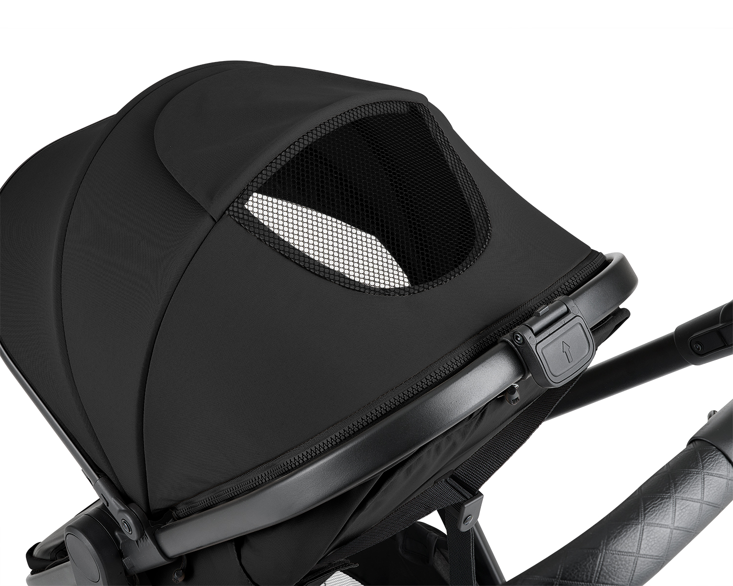 Cochecito 3 en 1 con asiento transformable Eloe Negro