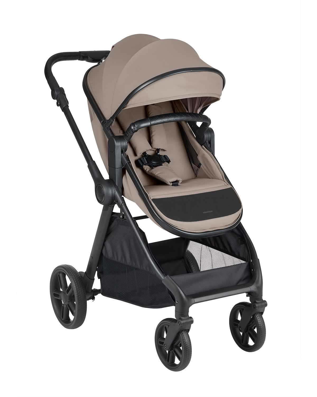 Cochecito 3 en 1 con asiento transformable Eloe Beige Oscuro