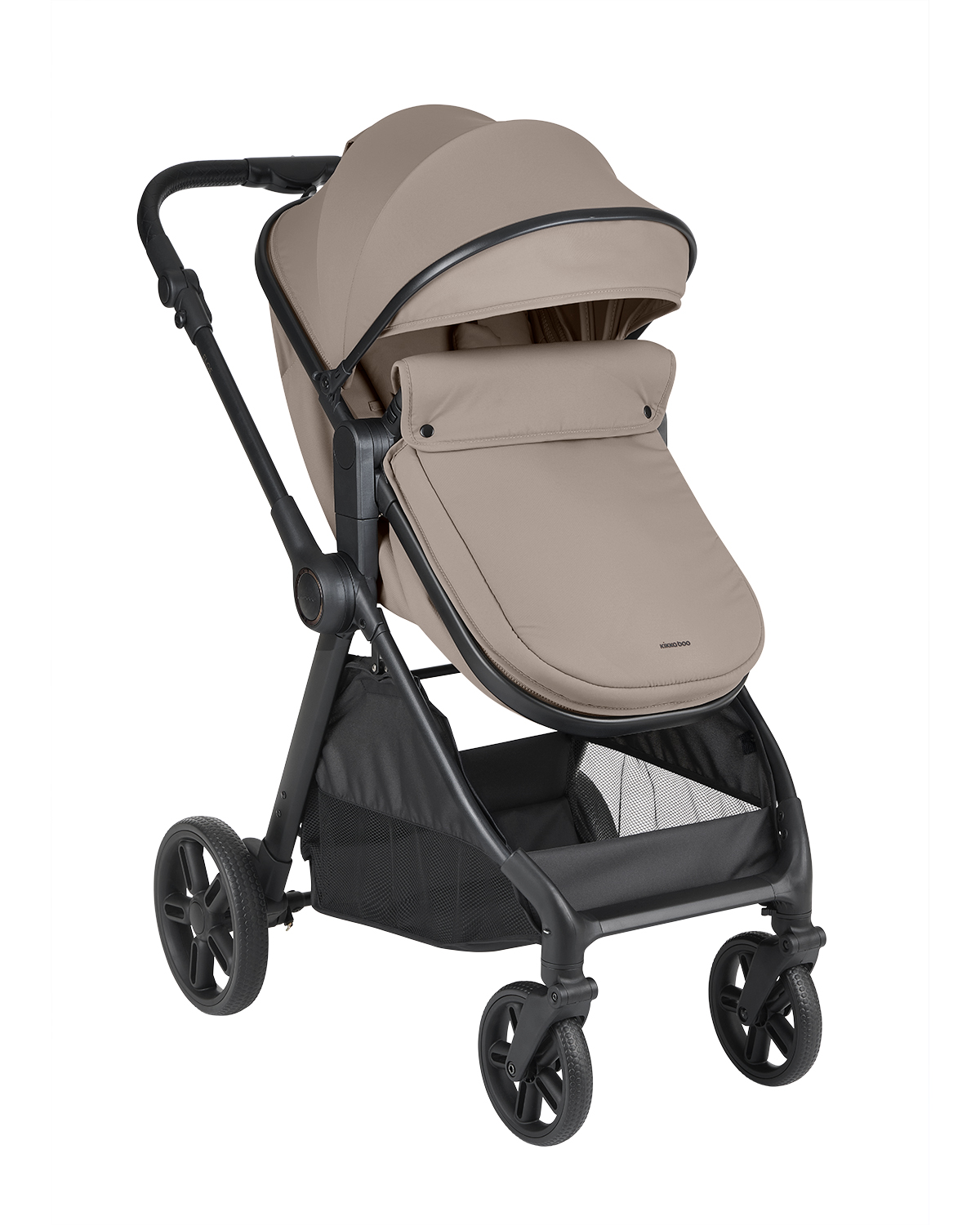 Cochecito 3 en 1 con asiento transformable Eloe Beige Oscuro