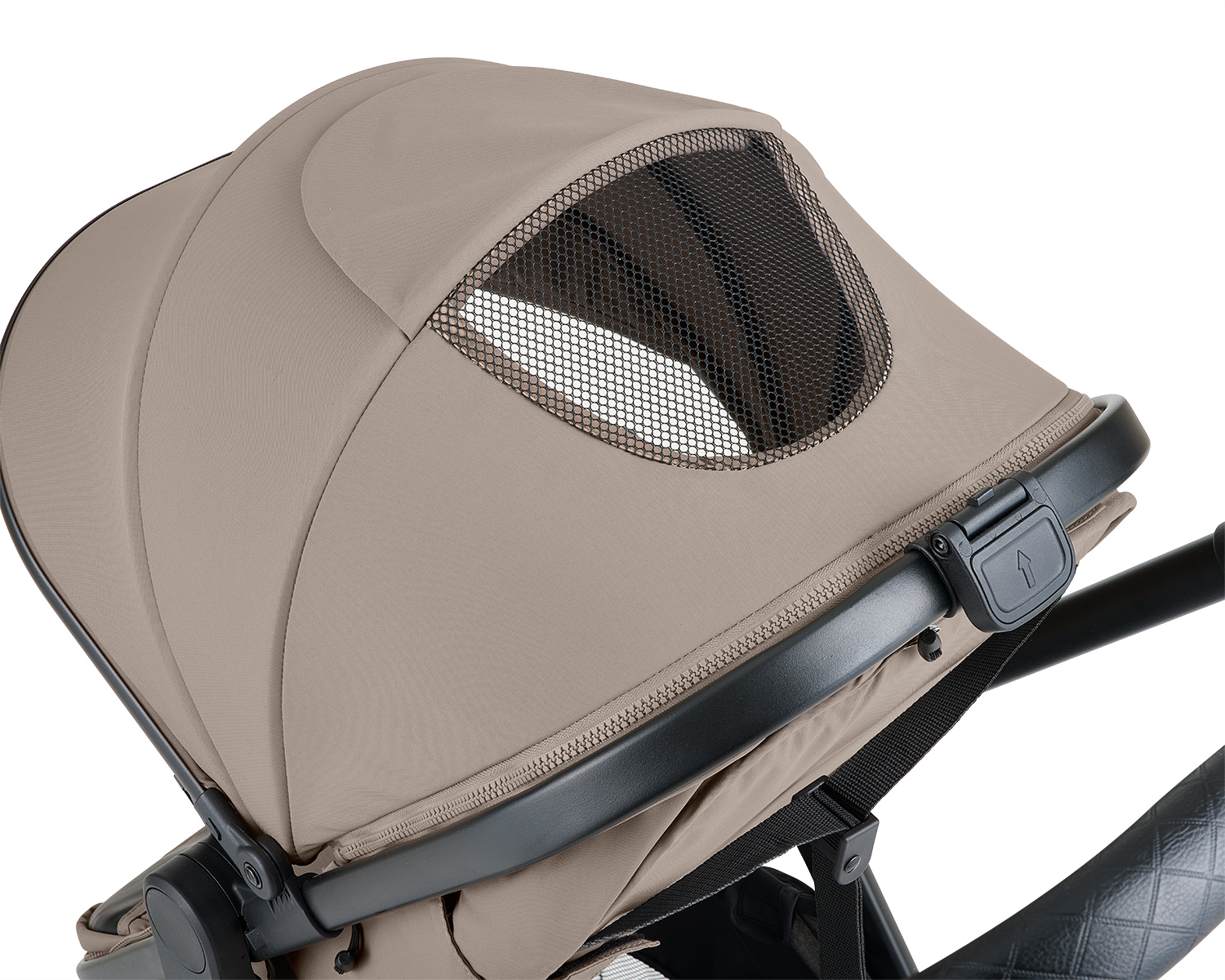 Cochecito 3 en 1 con asiento transformable Eloe Beige Oscuro