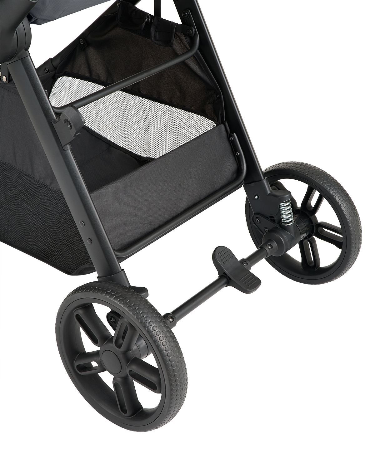 Cochecito 3 en 1 con asiento transformable Eloe Gris Oscuro