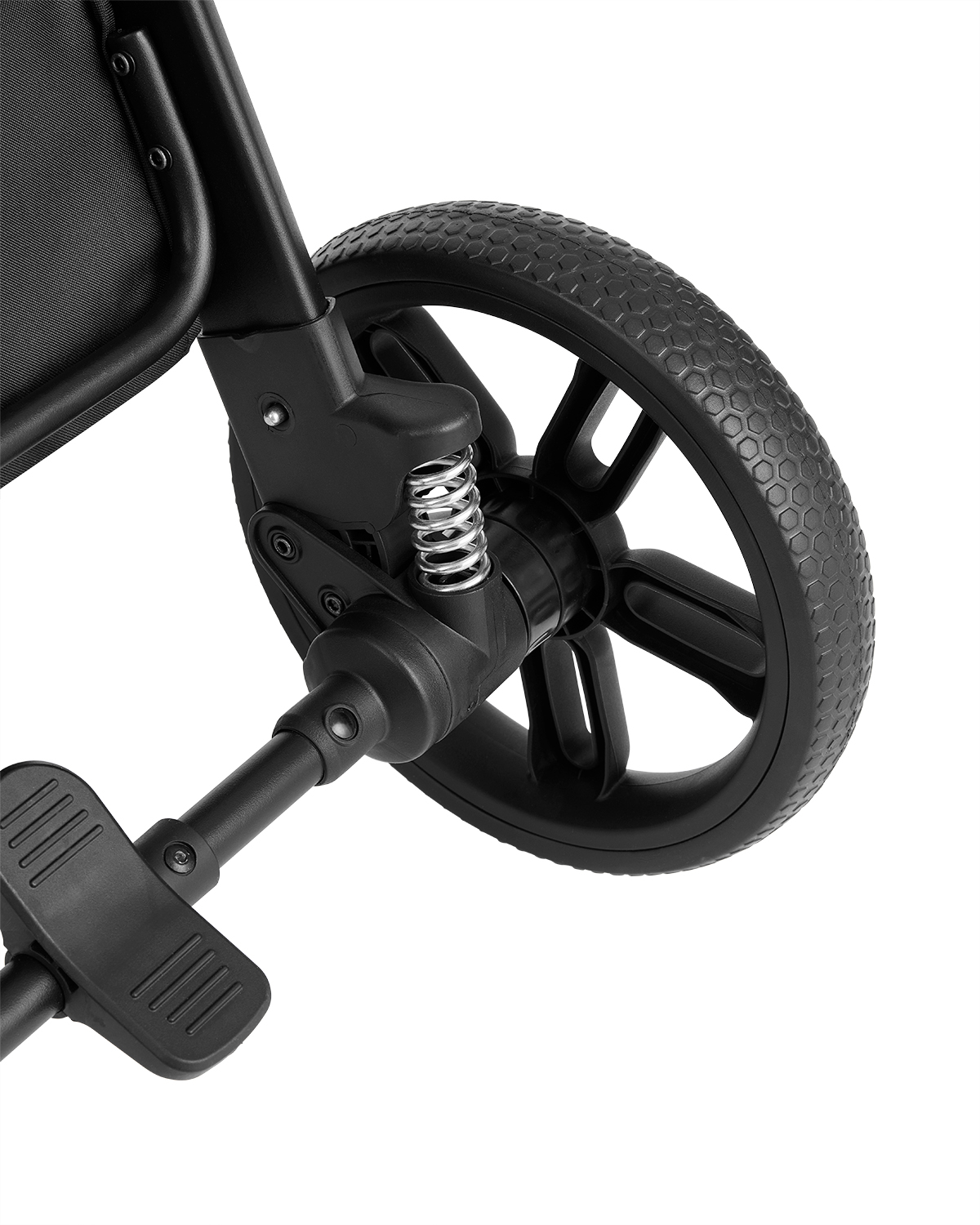 Cochecito 3 en 1 con asiento transformable Eloe Gris Oscuro