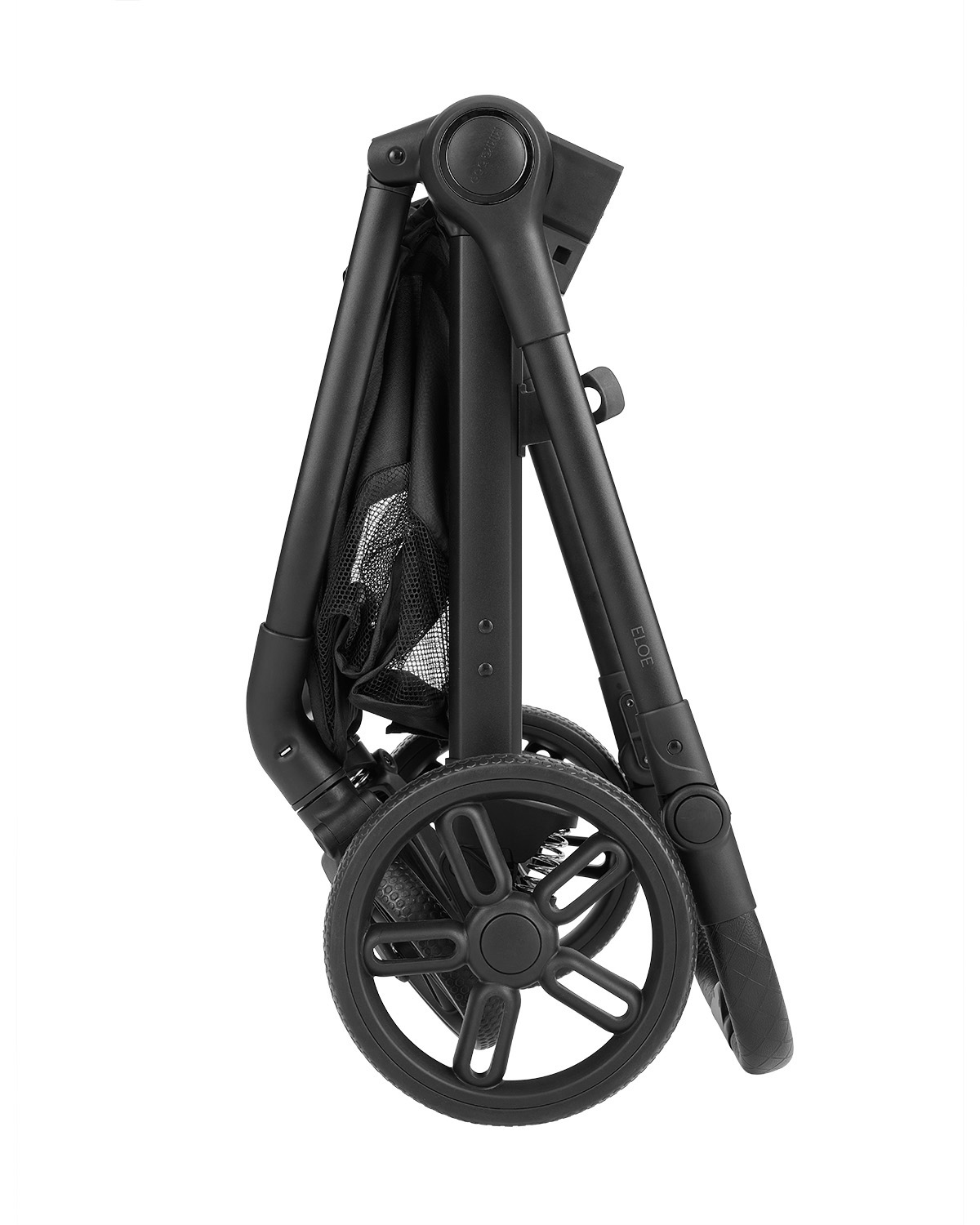 Cochecito 3 en 1 con asiento transformable Eloe Gris Oscuro