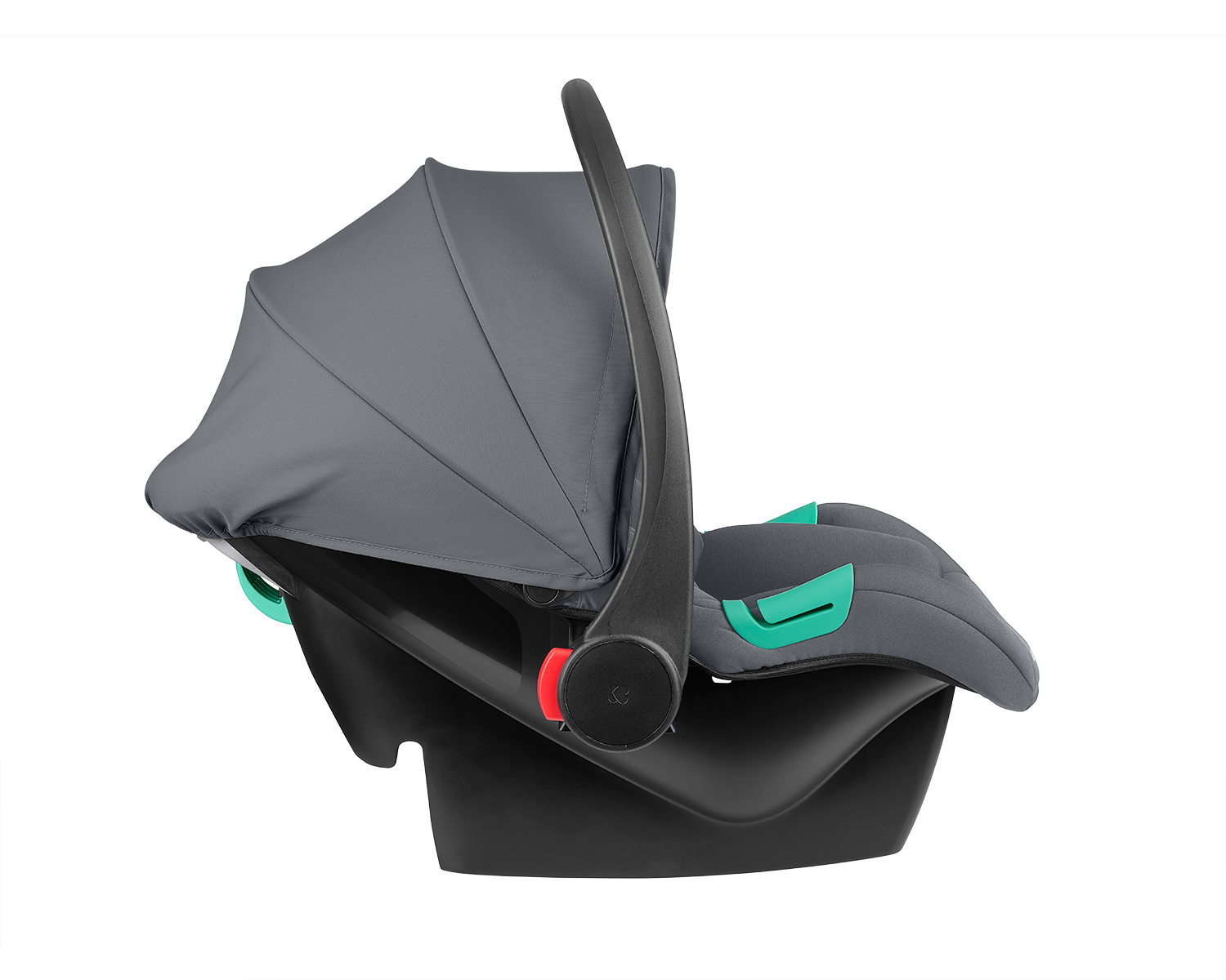 Cochecito 3 en 1 con asiento transformable Eloe Gris Oscuro