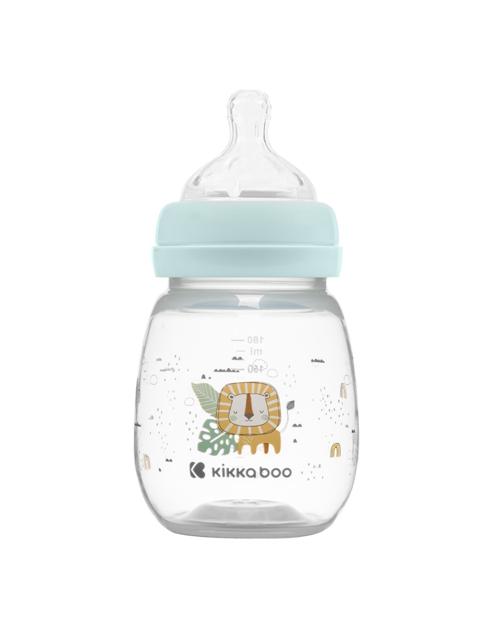 Biberón anticólico 180ml Savanna Menta