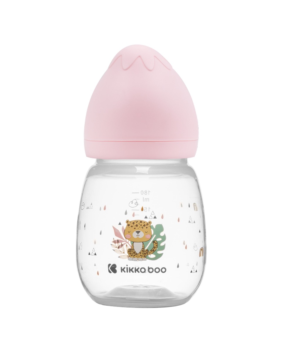 Biberón anticólico 180ml Savanna Rosa
