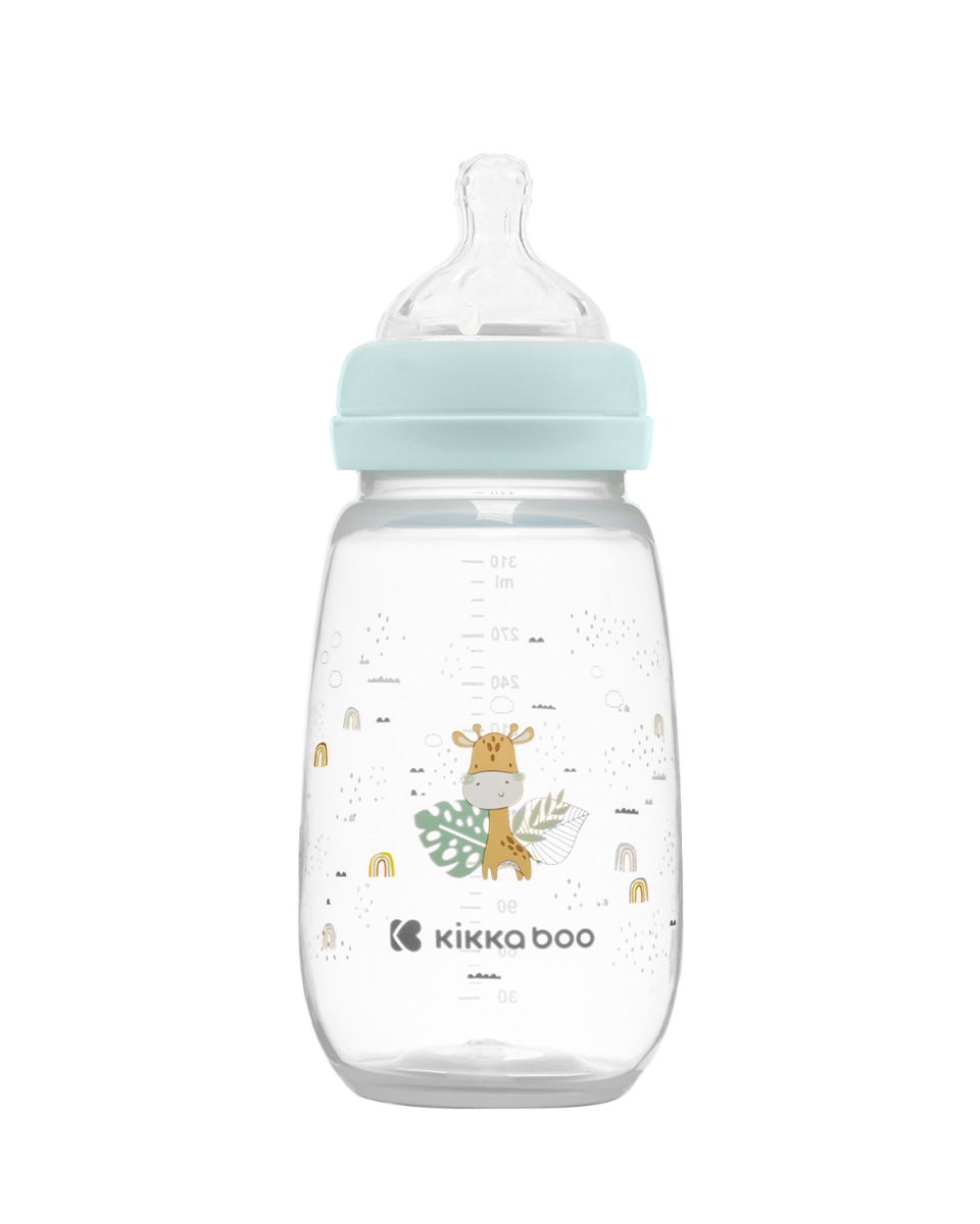 Biberón anticólico 310ml Savanna Menta