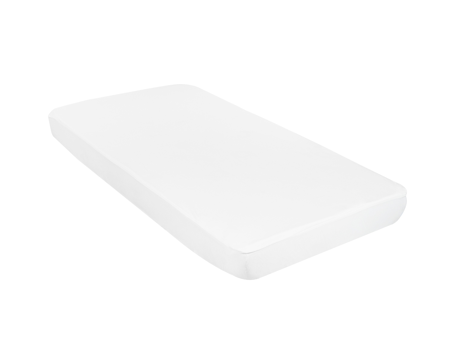 Protector de colchón ajustable - algodón orgánico 60/120/15 cm