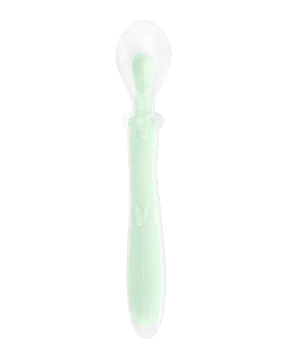 Cuchara flexible de silicona Menta