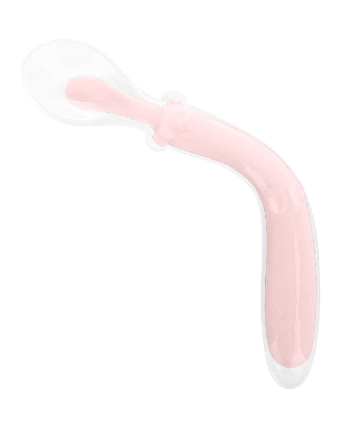 Cuchara flexible de silicona Rosa