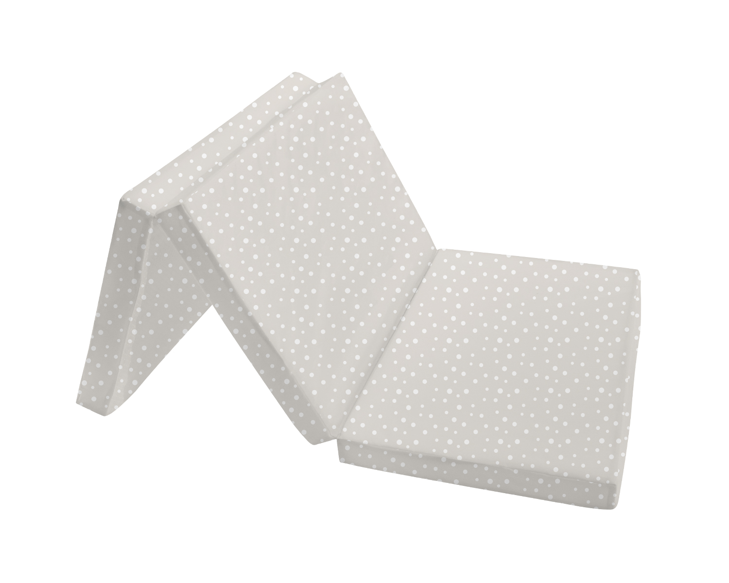 Colchón plegable 60/120/5 cm Dots Beige